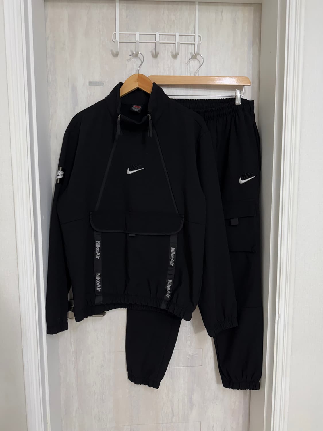 남성 100-105 / 나이키 에어 아노락, 카고 조거팬츠 셋업 세트 상품이미지1