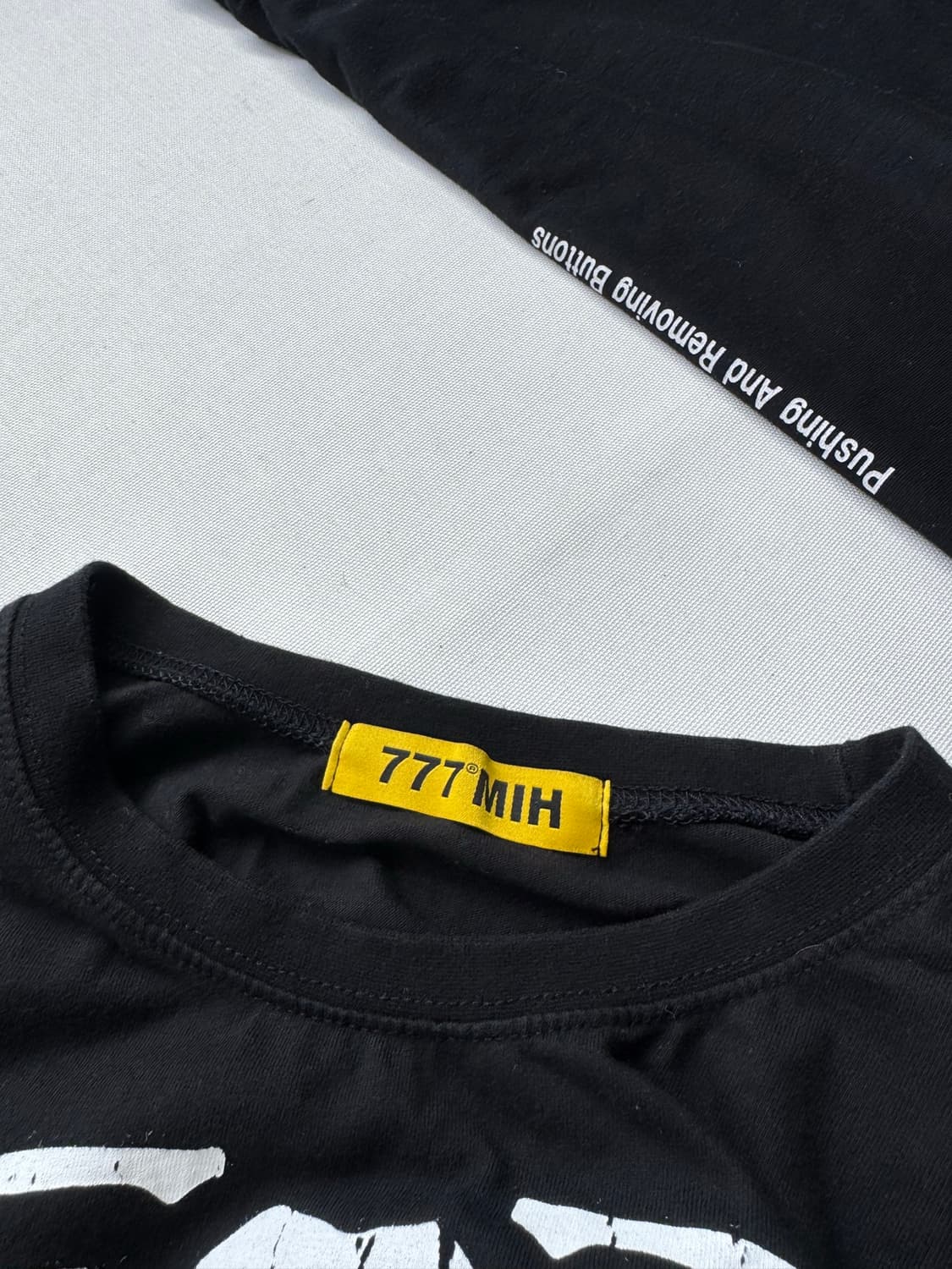 777mih 해골 프린팅 반팔 상품이미지7