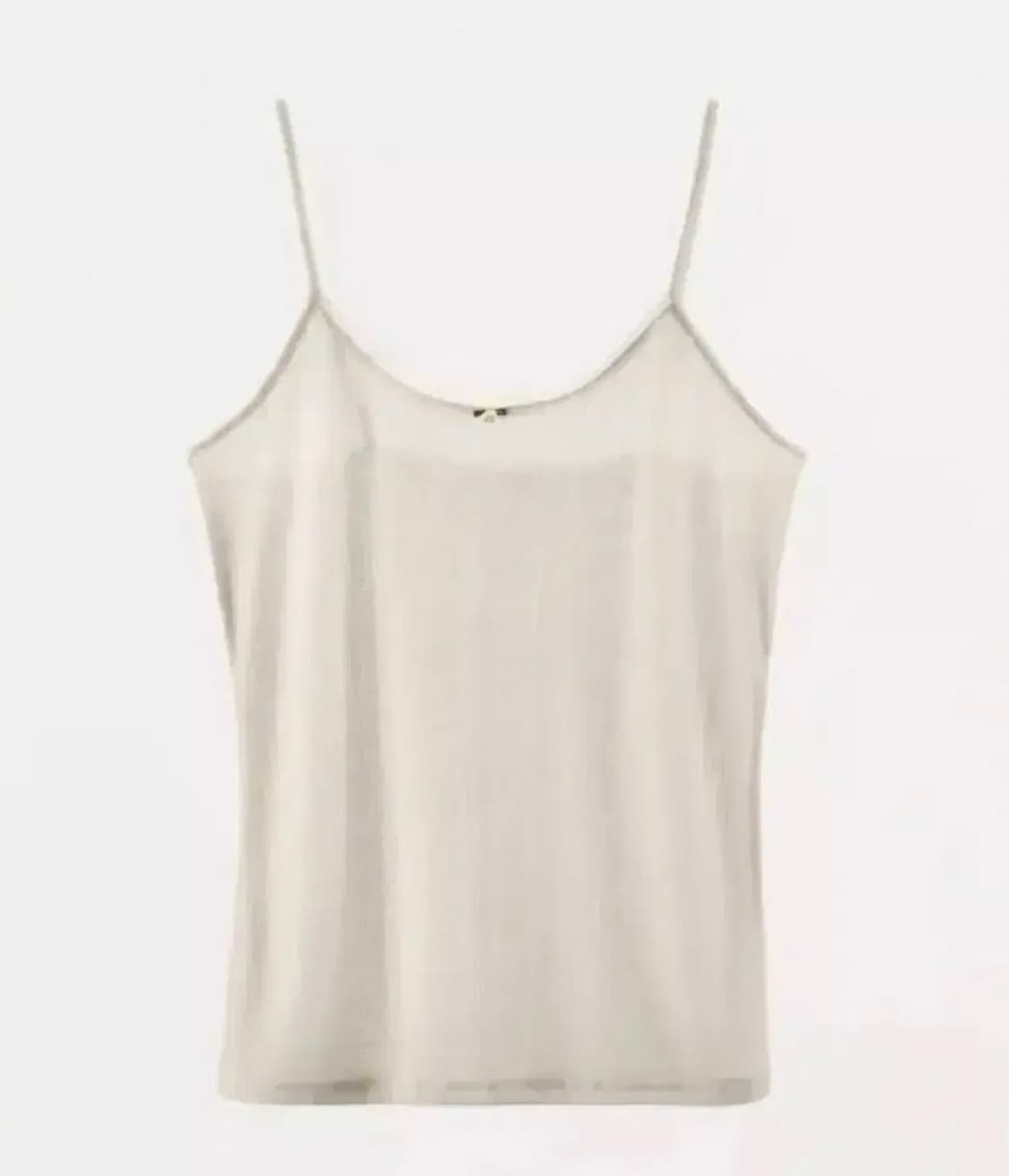 ZARA 자라 포인텔 탱크 탑, 자라 아일렛 나시, 자라 슬리브리스 상품이미지7