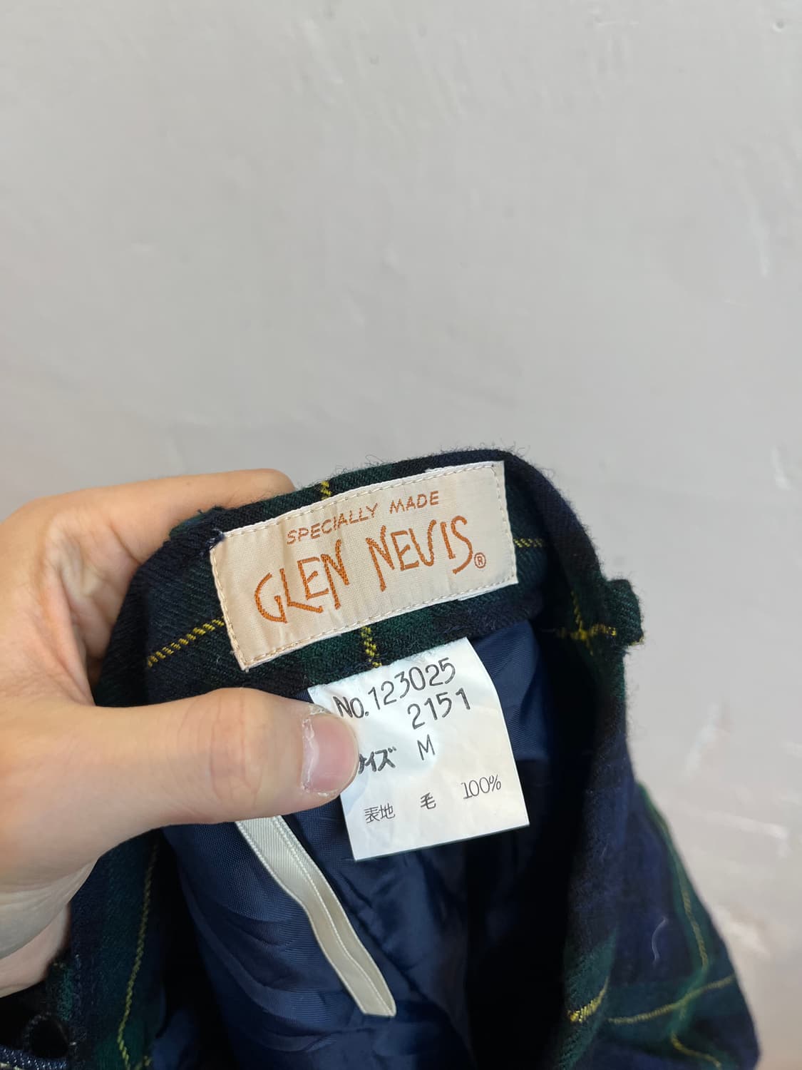 GLEN NEVIS 퓨어울 클래식 큐롯팬츠 Made in JAPAN  상품이미지5