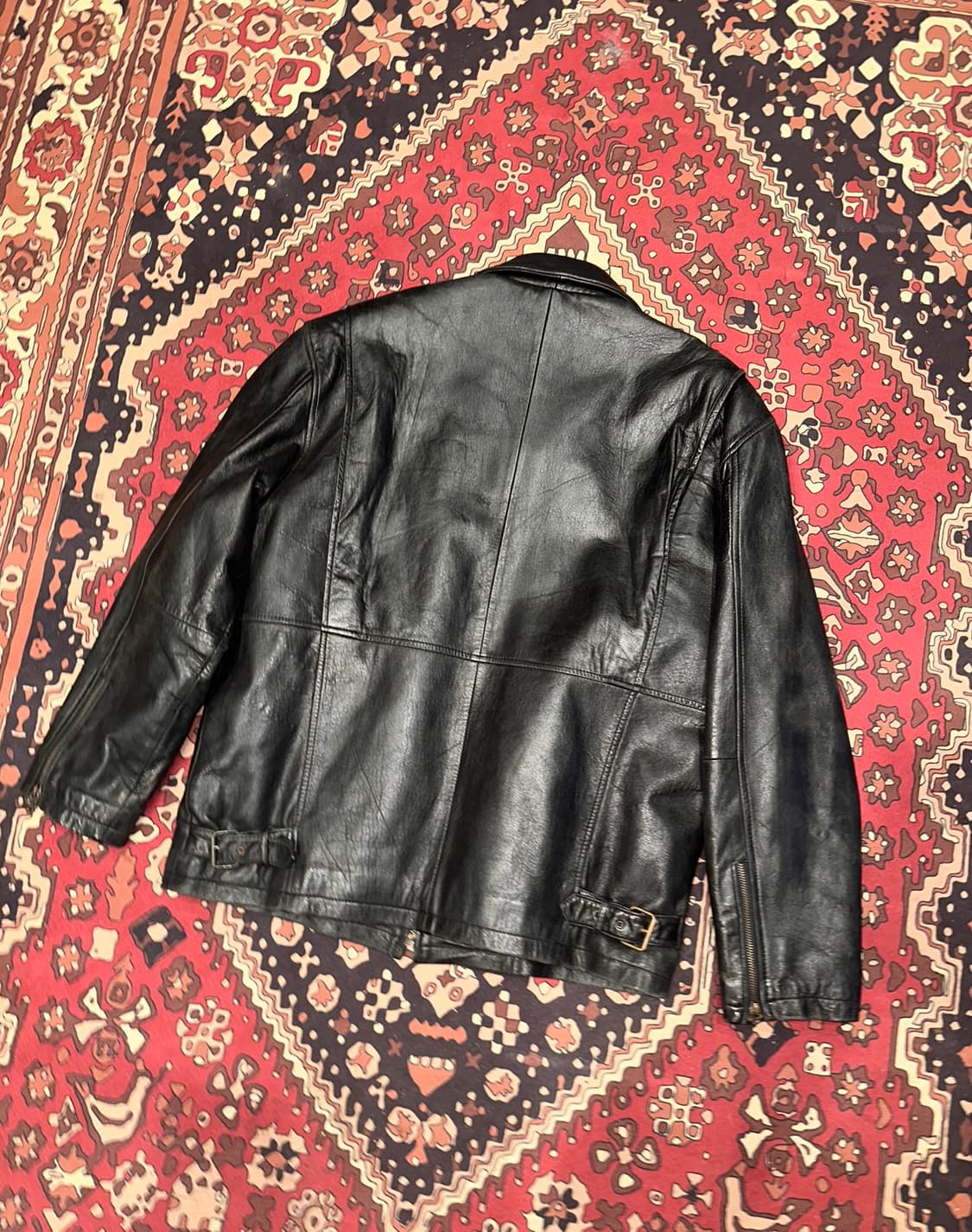 ( L-XL ) 워크웨어 아메카지 워크자켓 스포츠가죽 빈티지가죽 상품이미지5