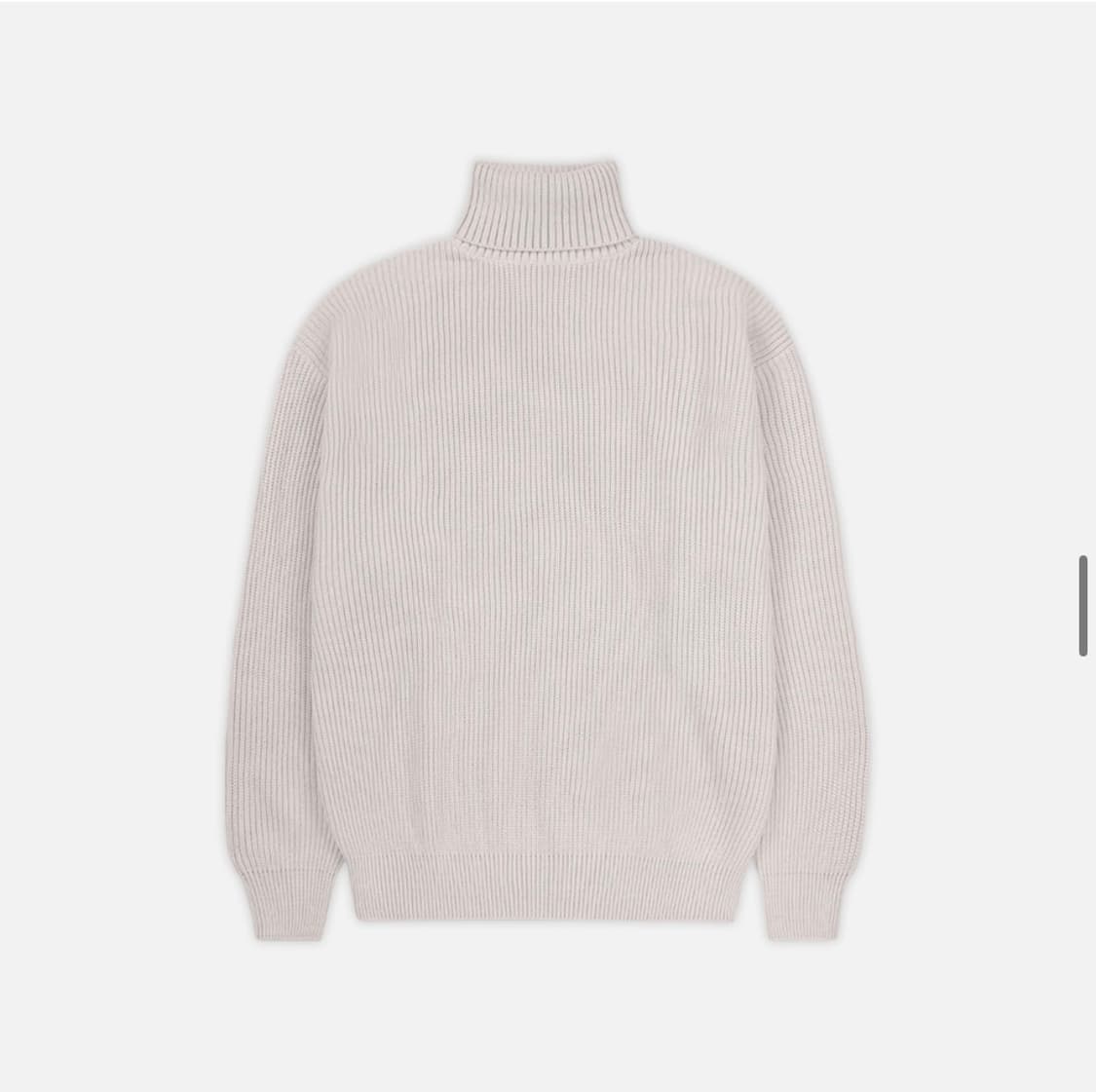 (새상품)(XL) 드로우핏 하찌 벌키 터틀넥 니트 [OATCREAM] 상품이미지6