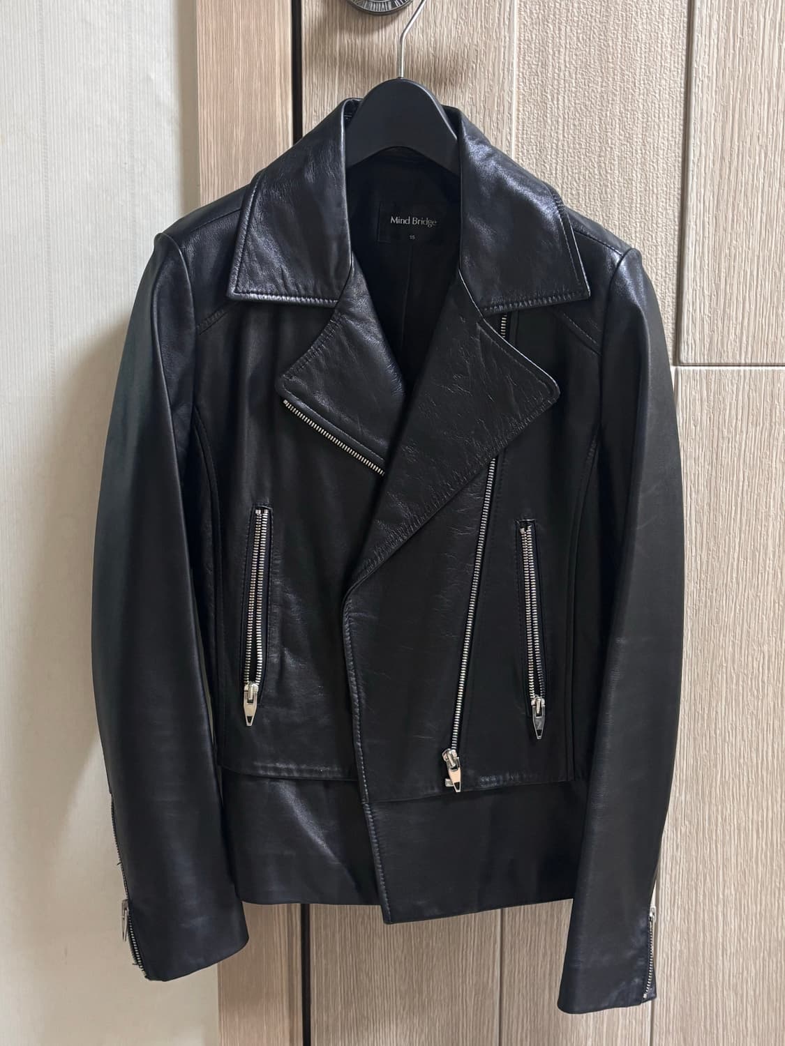 마인드브릿지 양가죽 라이더자켓 상품이미지1