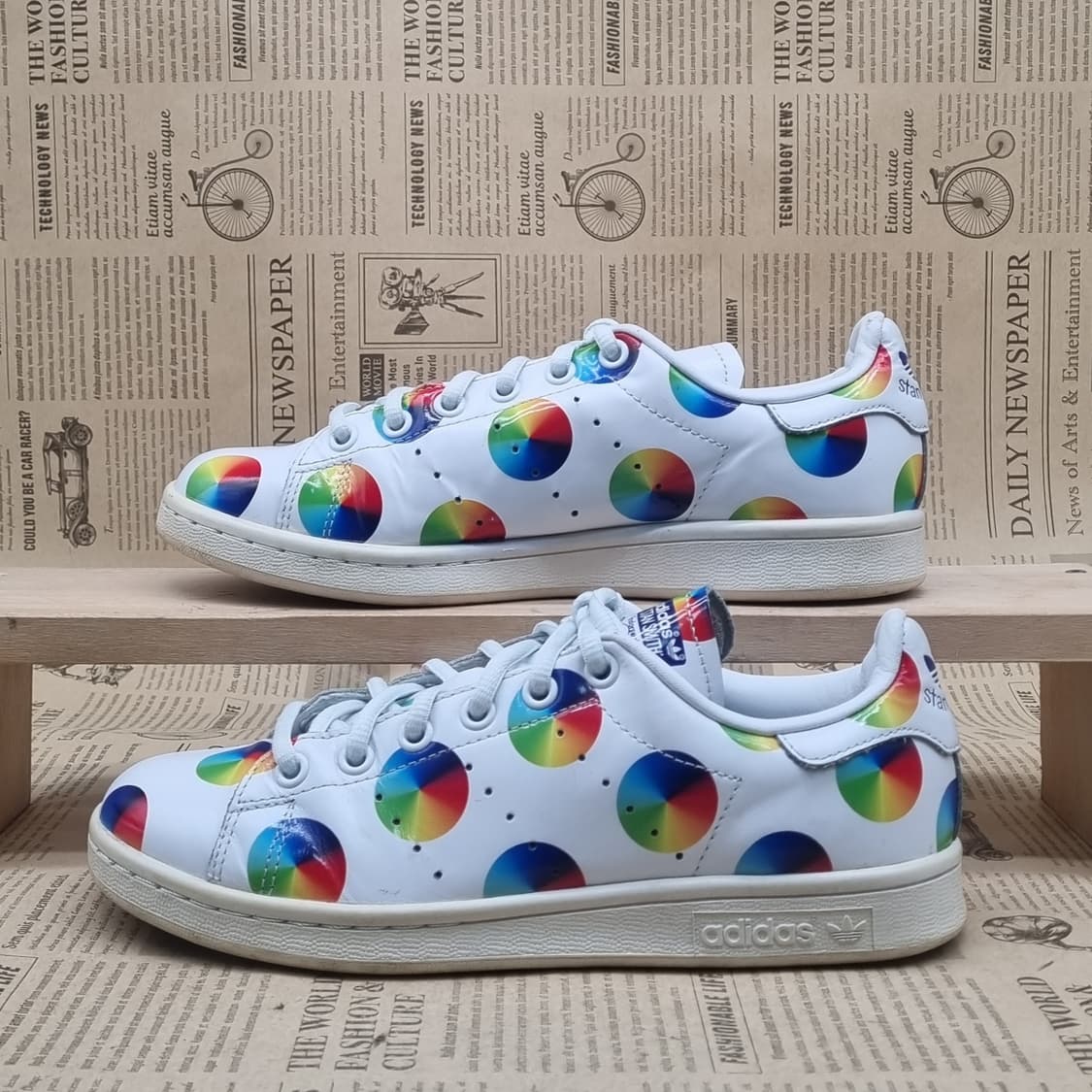 아디다스 스탠스미스 레인보우 운동화230 상품이미지1