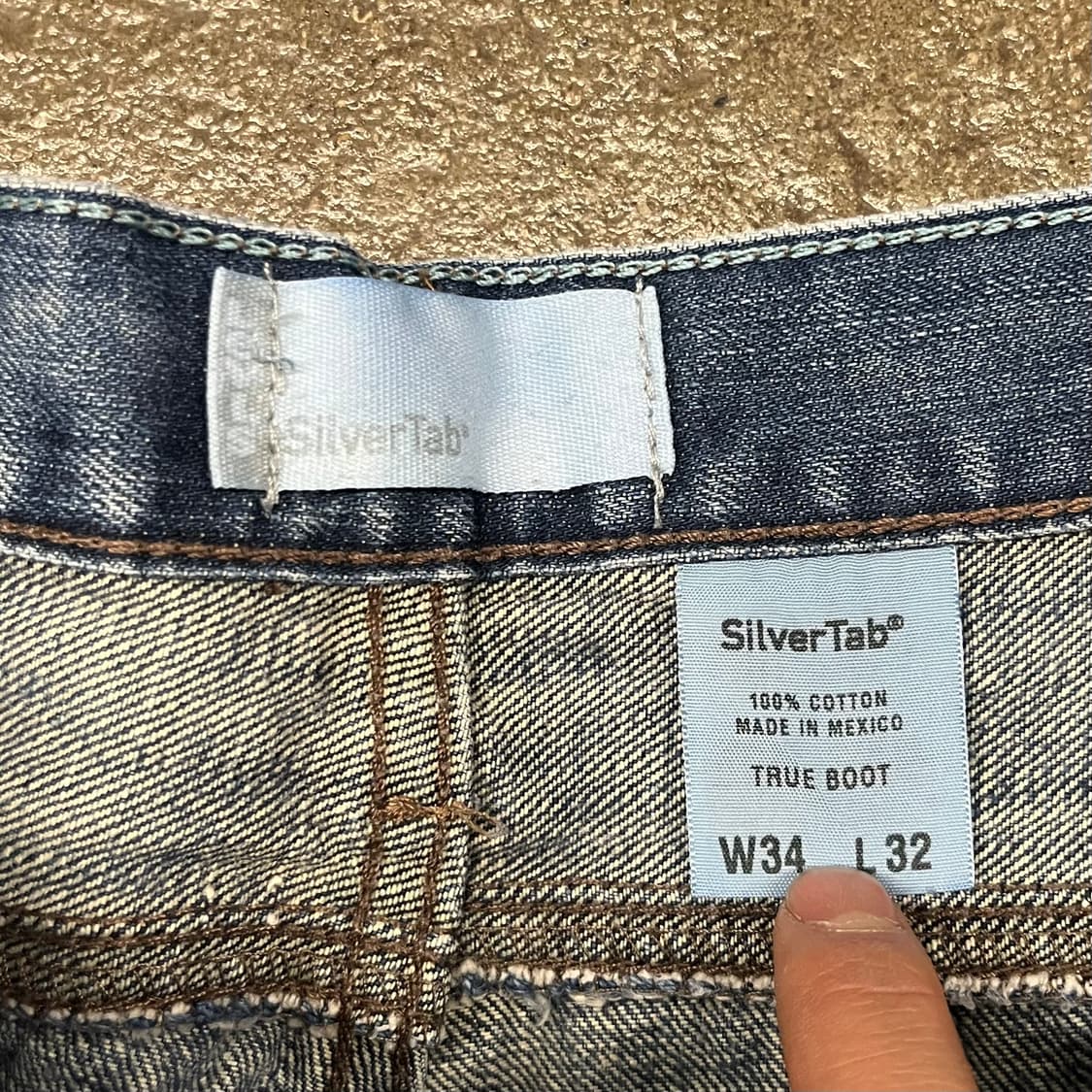 00s 리바이스 실버탭 루즈 부츠컷 (35“) 상품이미지6