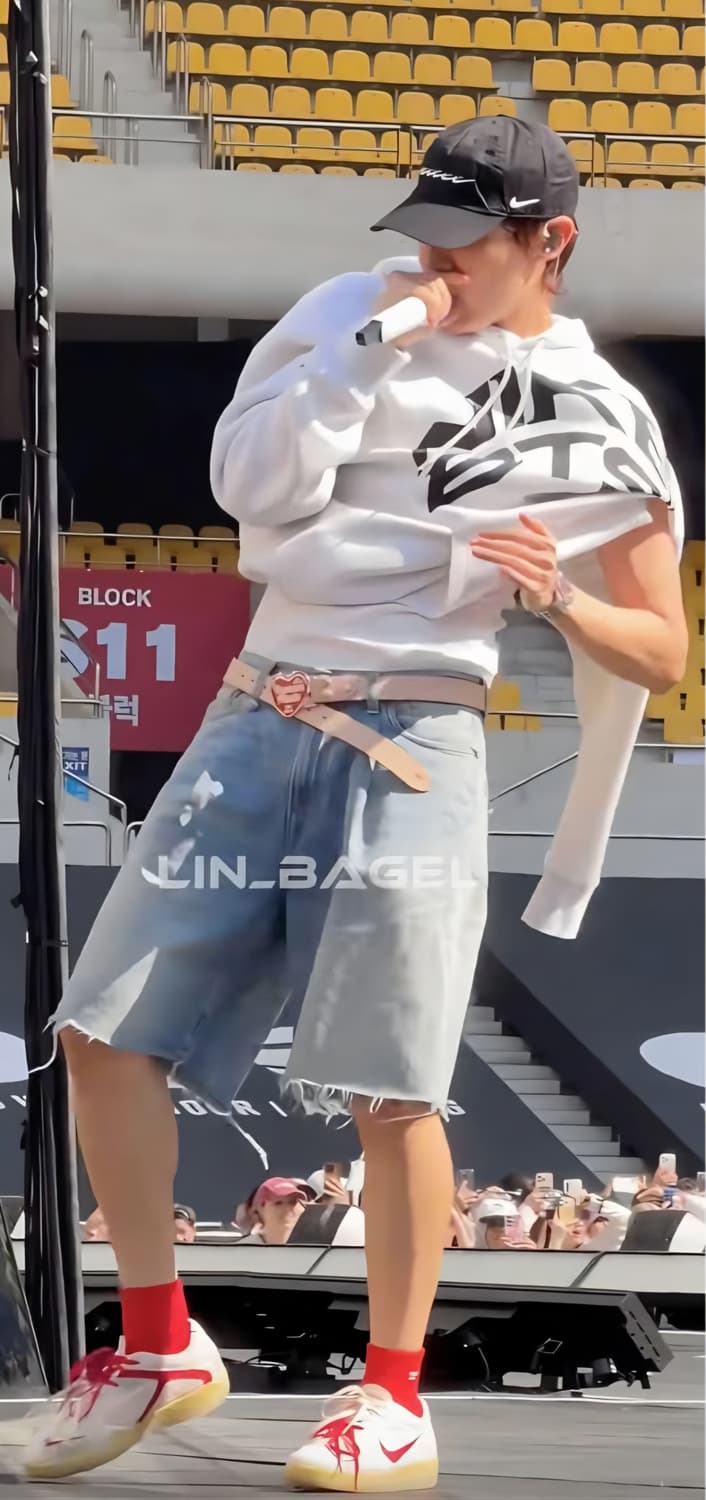 [L/XL]나이키 BTS 콜라보 클럽캡 모자 한국 한정 상품이미지5