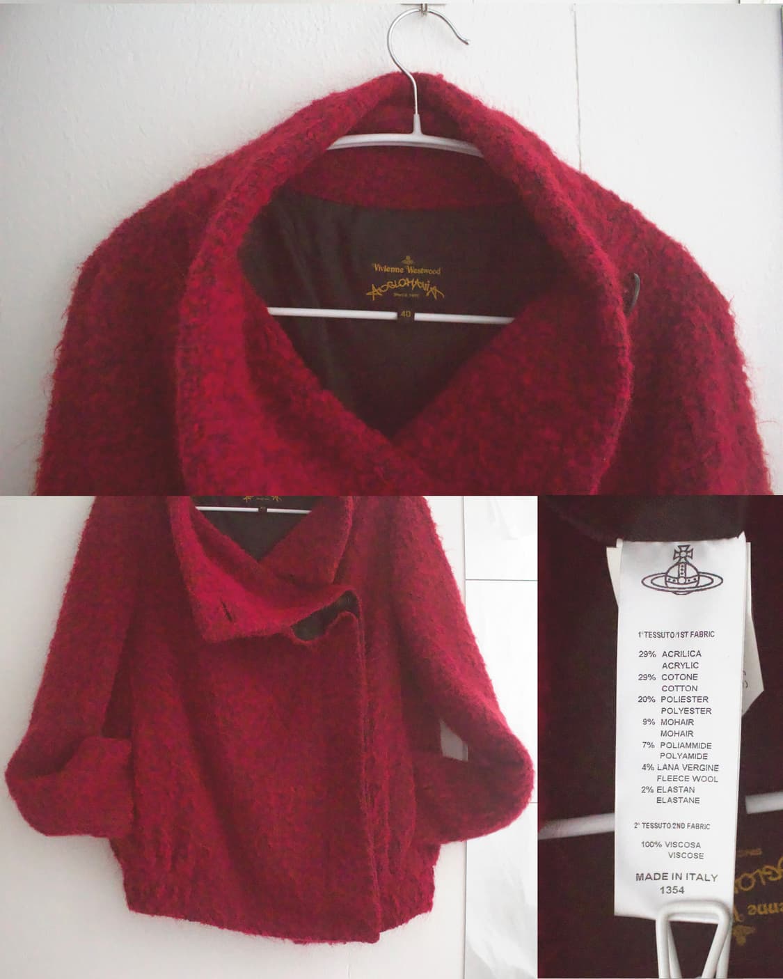 mohair wool knit jacket  상품이미지5