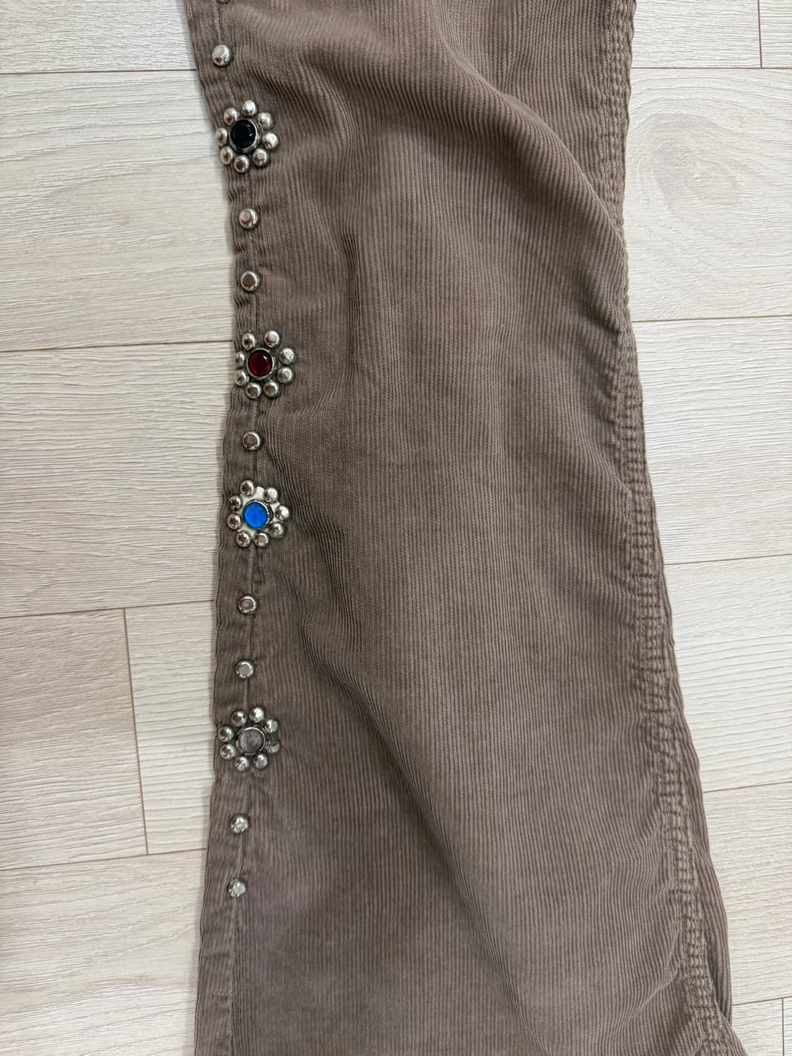 1) 캐피탈 코듀로이 잼스톤 플레어 팬츠 팝니다. 상품이미지5