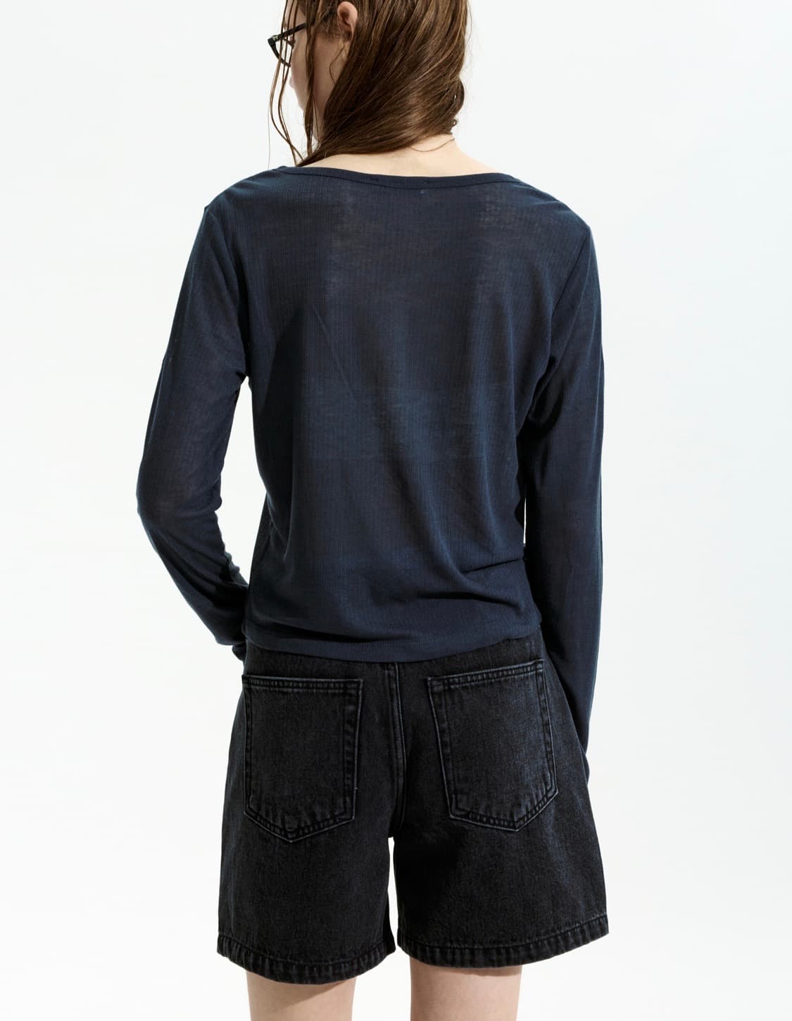 로우클래식 HENRY NECK LONG SLEEVE T-SHIRT 상품이미지4
