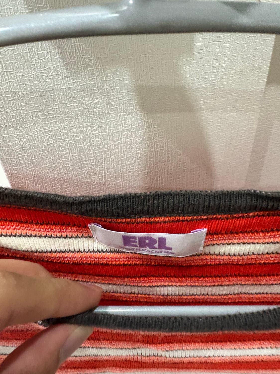 Erl 이알엘 스트라이프 롱슬리브xl 상품이미지2