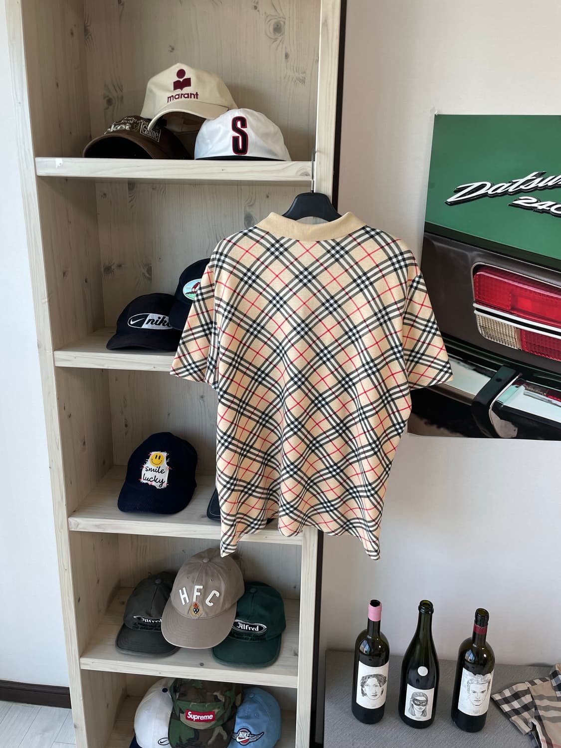 버버리 노바체크 카라티 상품이미지2