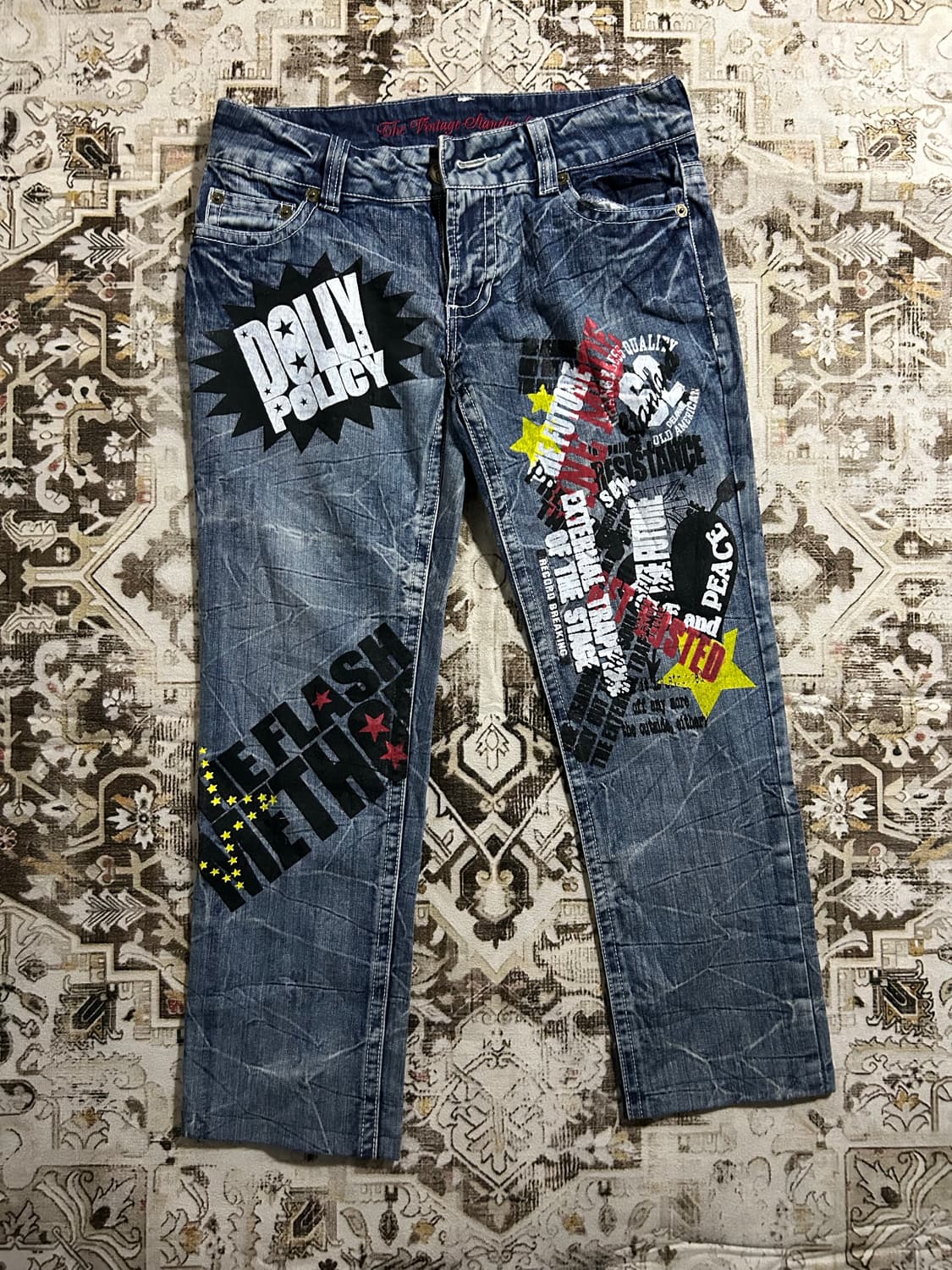 punk graphic dolly washing denim 상품이미지3