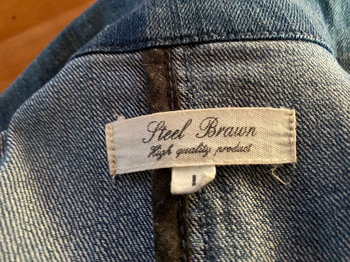 Steel brawn denim jk L(100) 상품이미지3