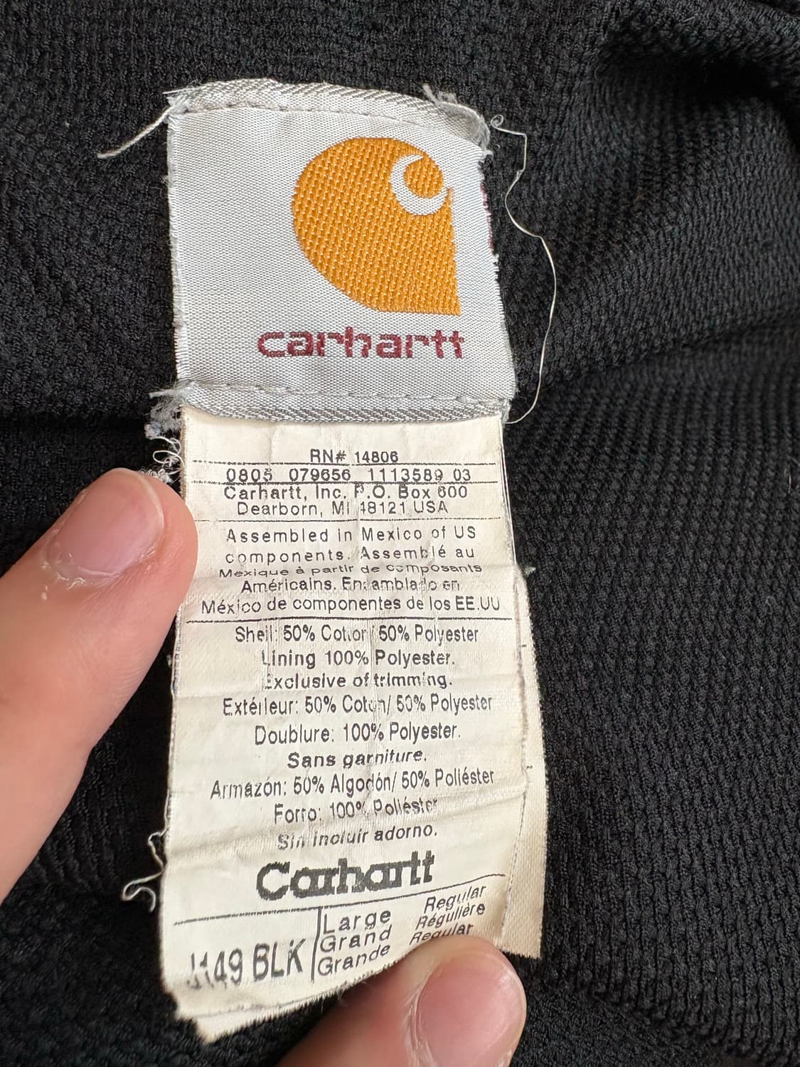 칼하트 j149 L 상품이미지5