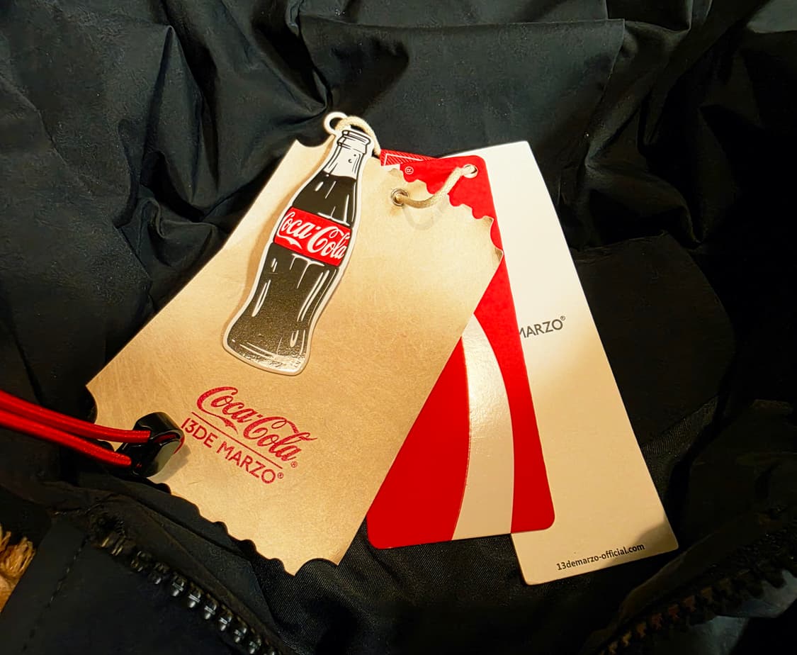 13demarzo 코카콜라 패딩 상품이미지5
