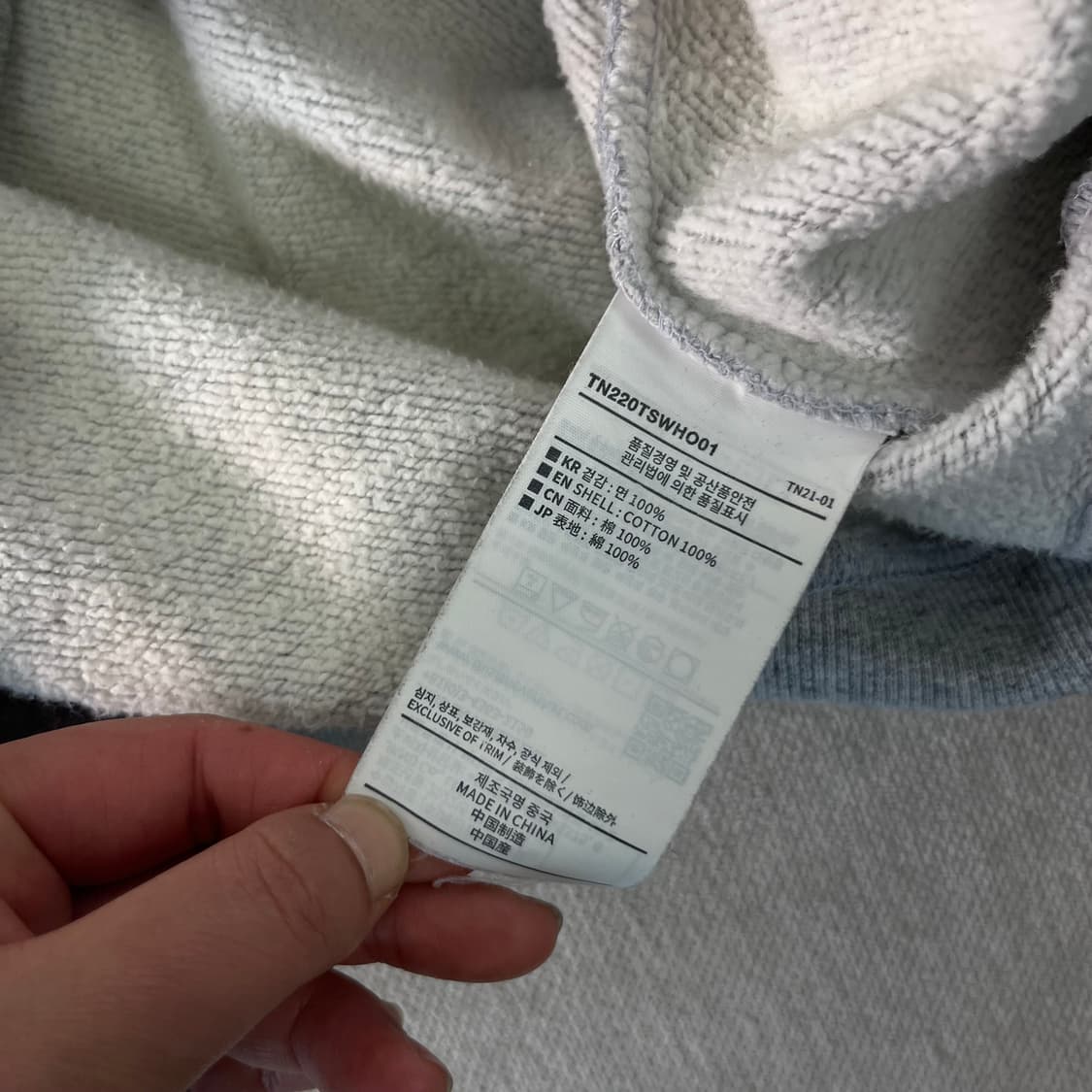 100 디스이즈네버댓 빅로고 후드티 상품이미지5