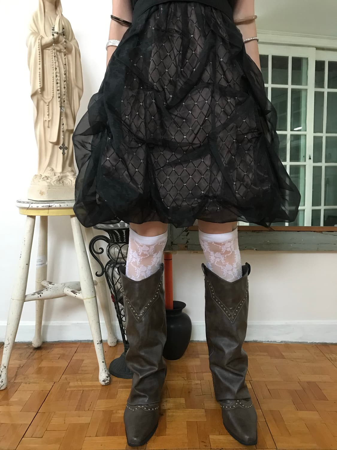 vintage balloon one-piece 상품이미지3