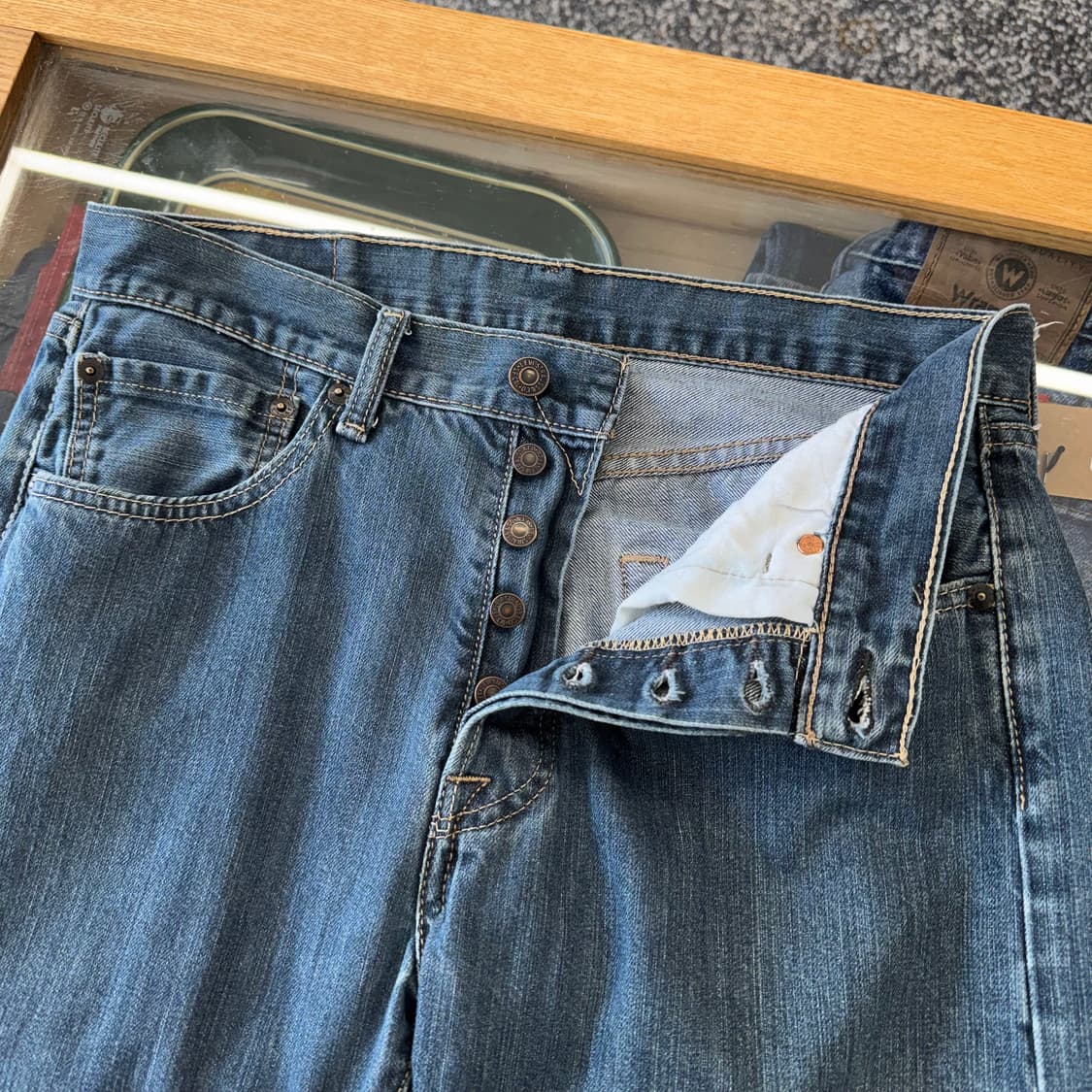 리바이스 501 스트레이트 진 (31)   상품이미지6