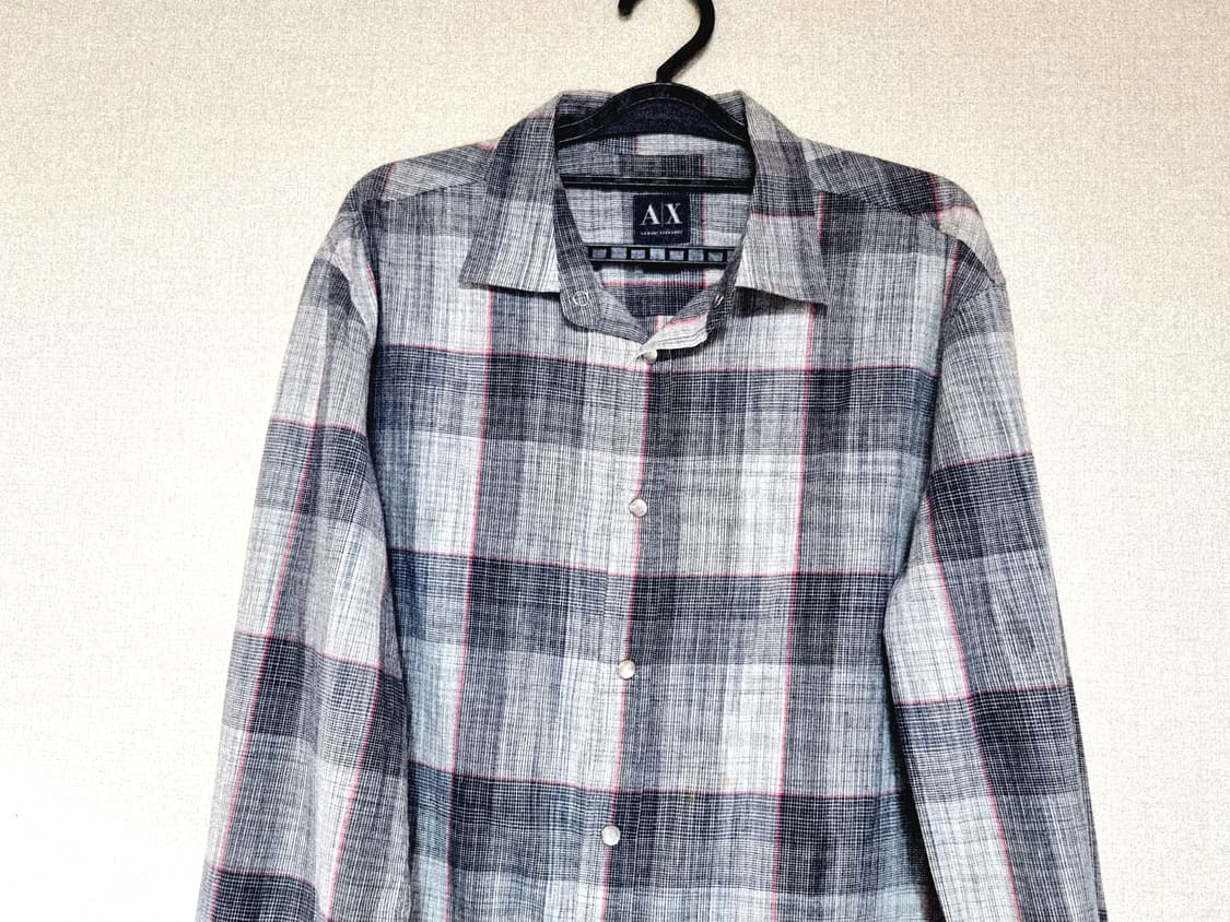 알마니익스체인지 정품 남방 100사이즈 상품이미지2