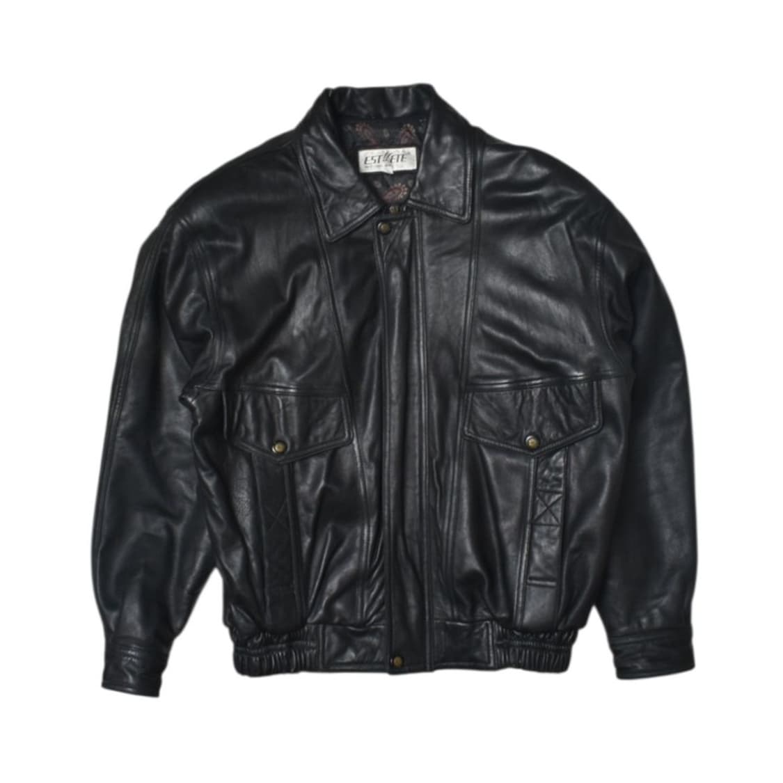 90S 양가죽 블루종 자켓 항공점퍼 95 상품이미지2