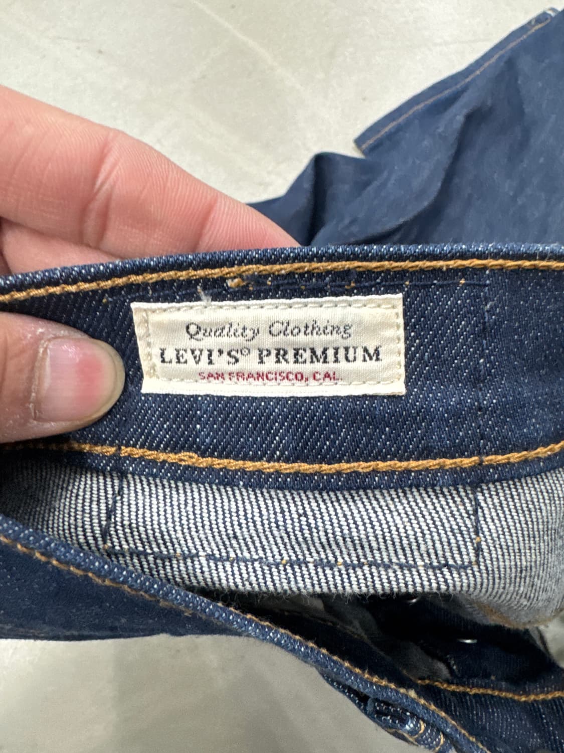 리바이스 생지 데님 팬츠 24 상품이미지5