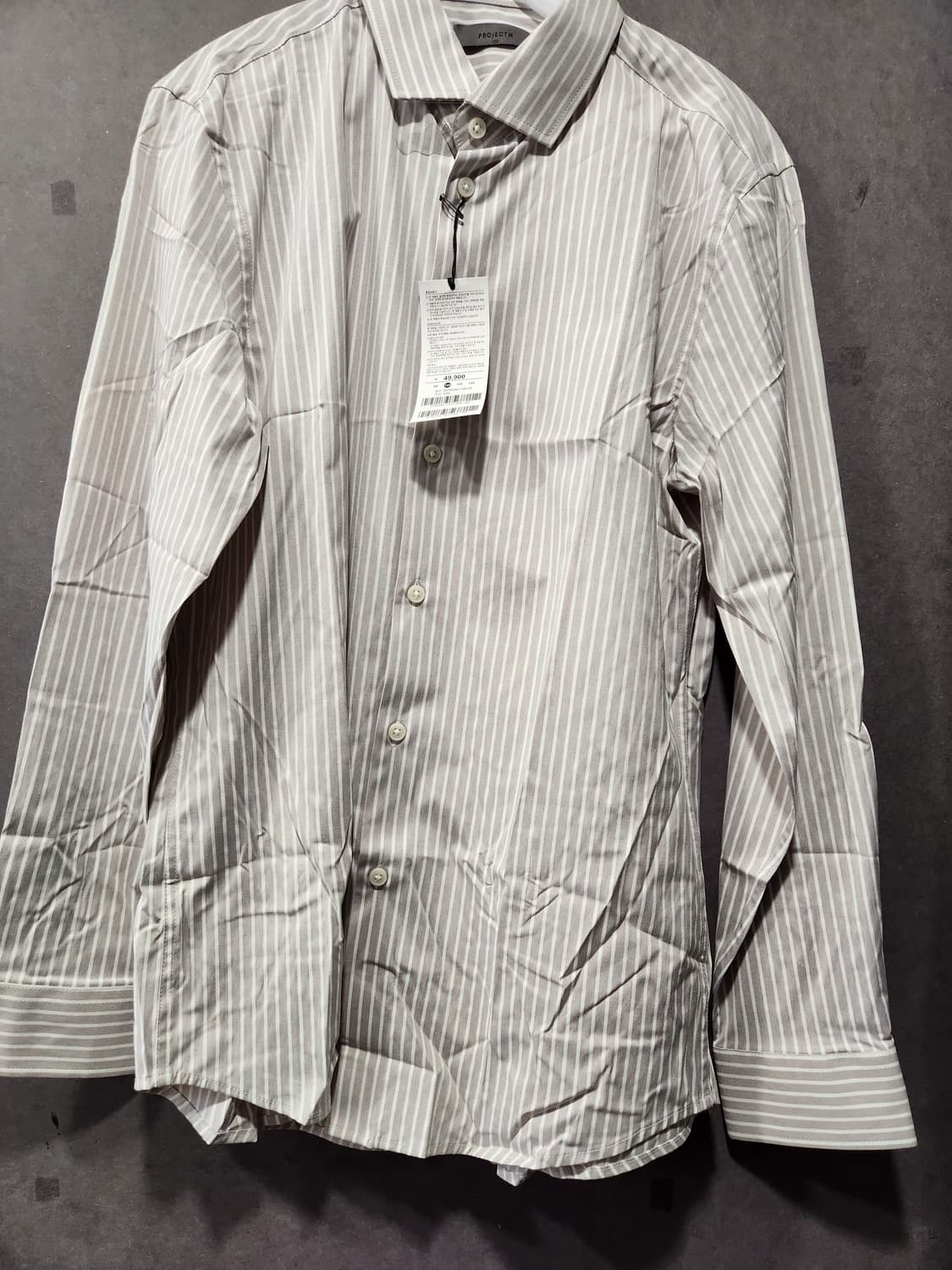 기본셔츠 스트라이프100 PROJECT M 상품이미지1