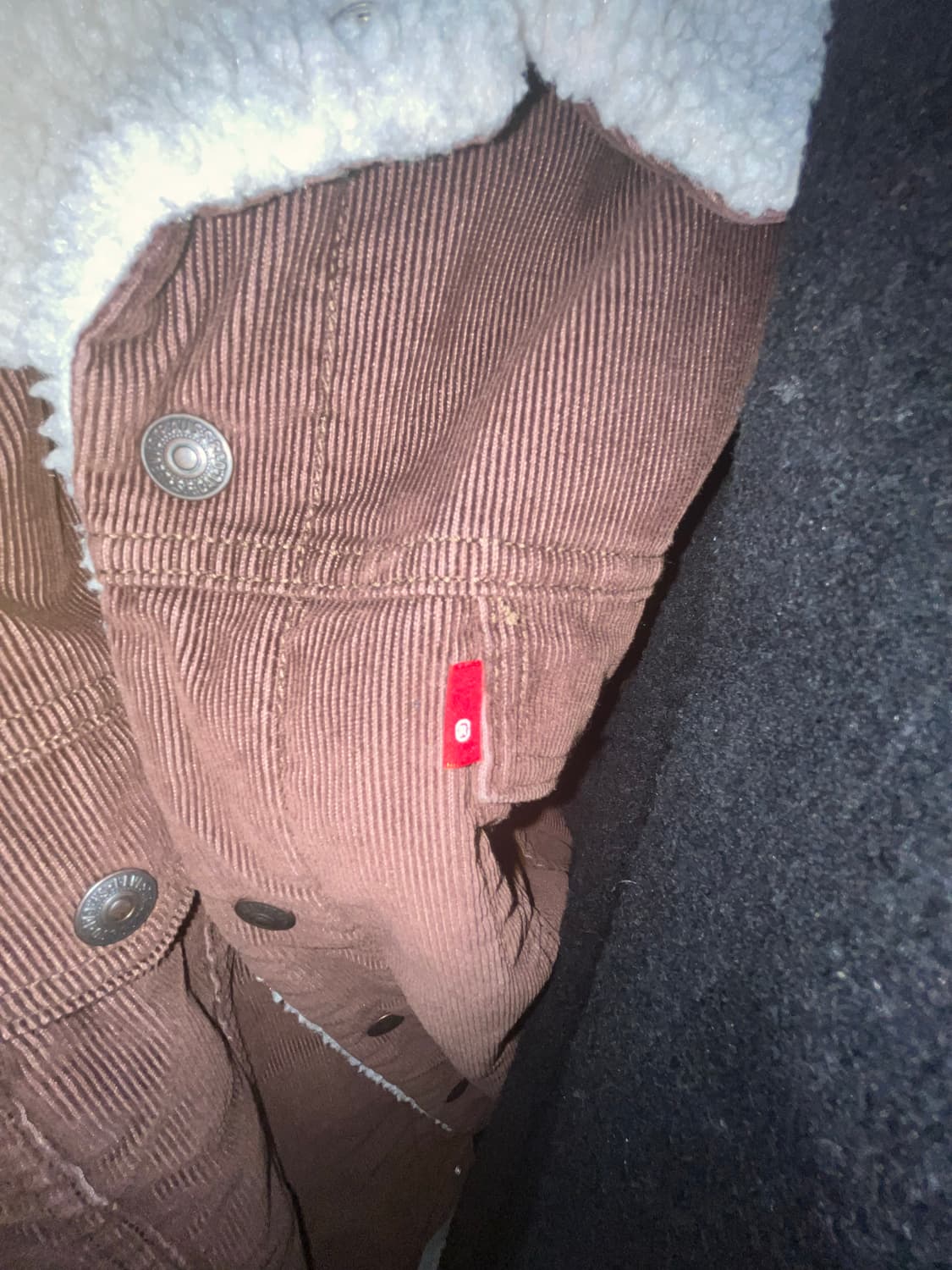 리바이스 쉐르파 코듀로이 트러커 재킷 블랭크탭 상품이미지2