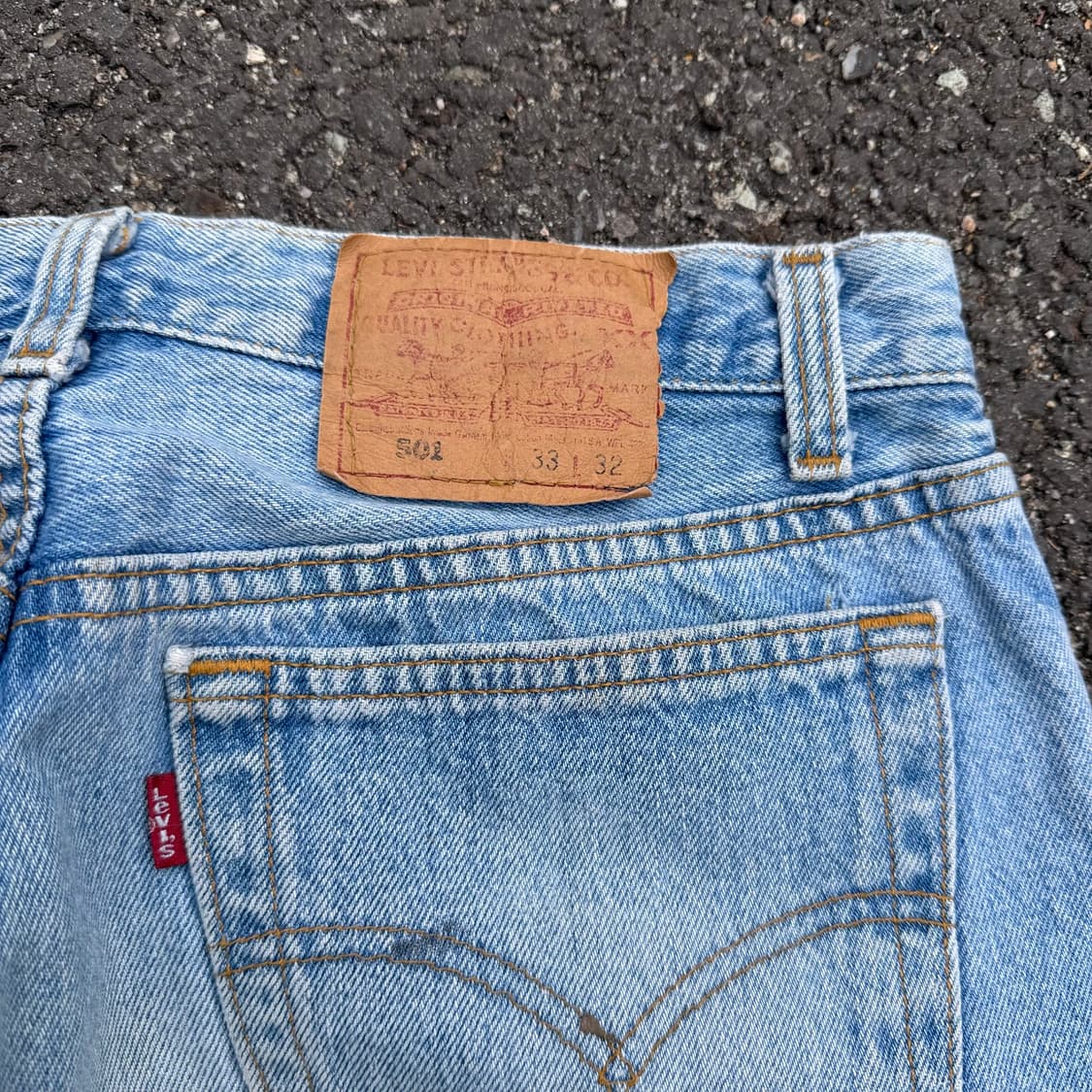 90s USA Vintage Levis 501 W33 L32 상품이미지7