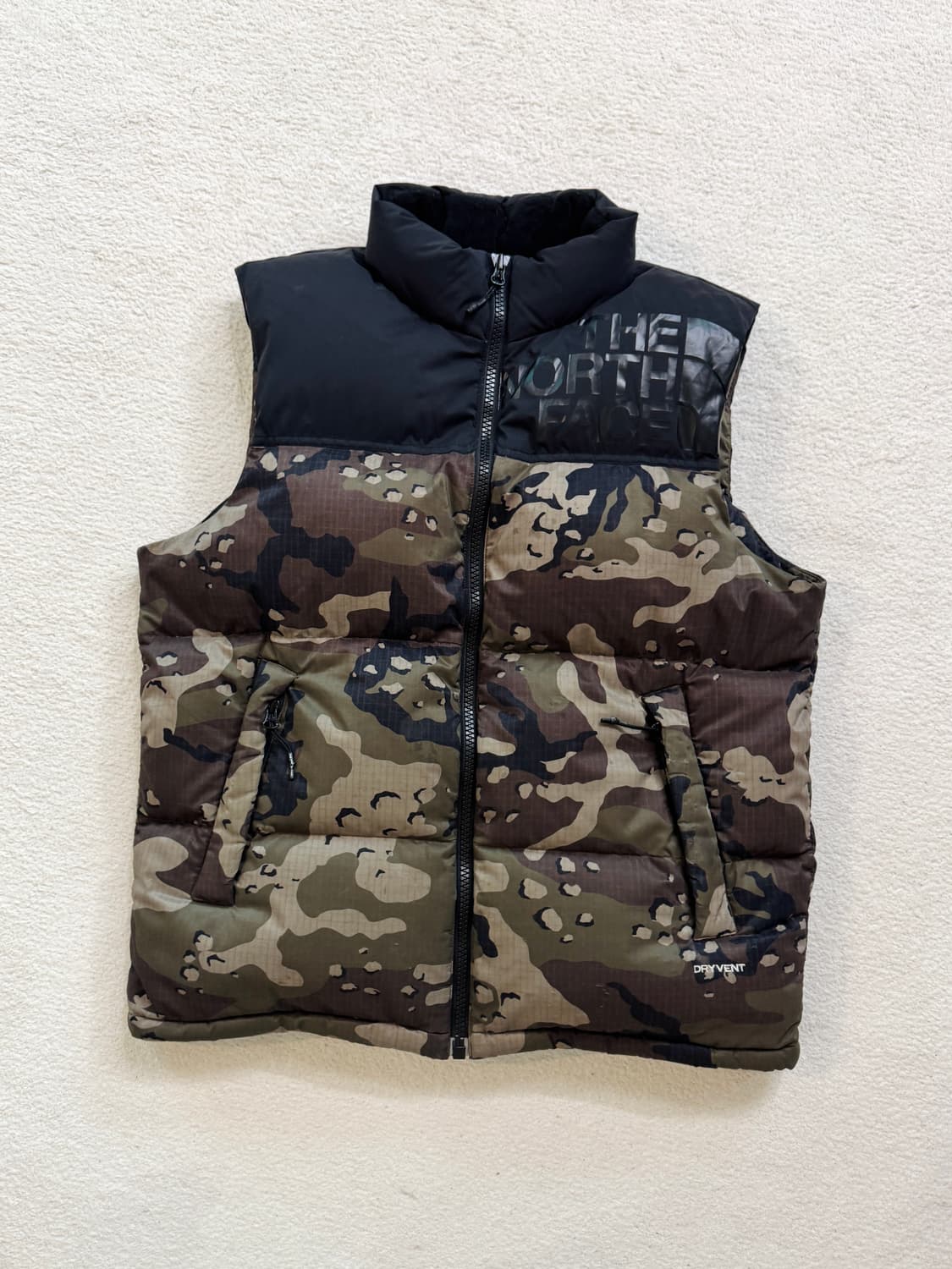 노스페이스 카모 패딩 조끼 패딩베스트 상품이미지1
