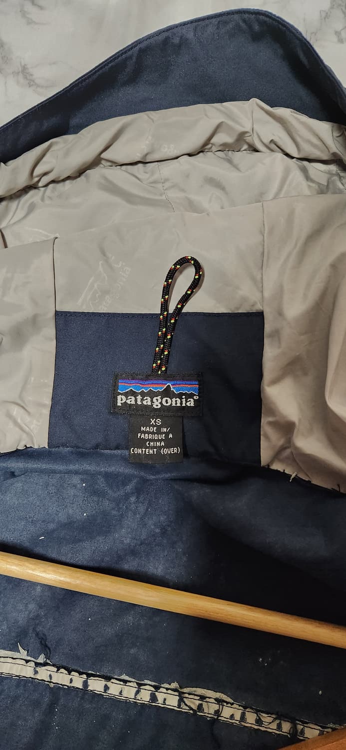 파타고니아 90s 네이비 시티보이 바람막이 후드 자켓 상품이미지7
