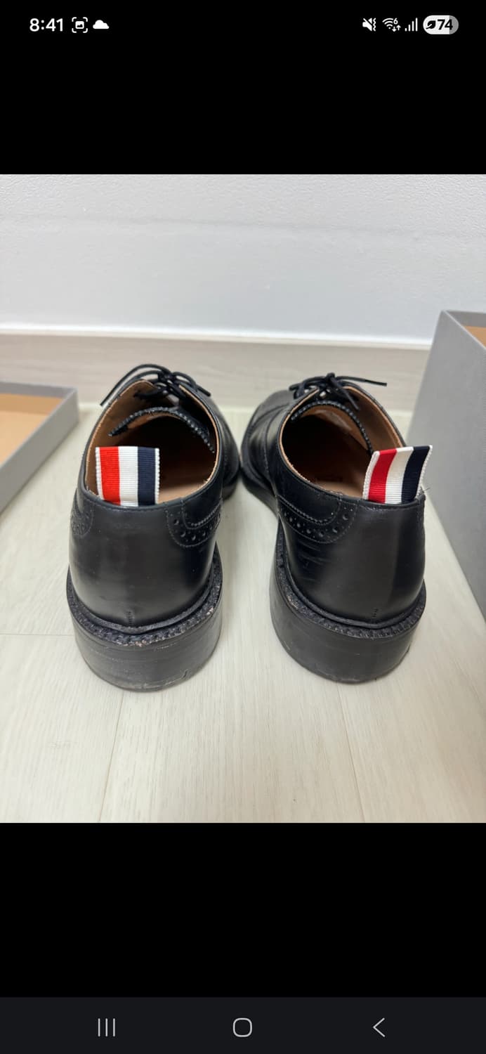 톰브라운 브로그 윙팁 사이즈41.5 상품이미지6