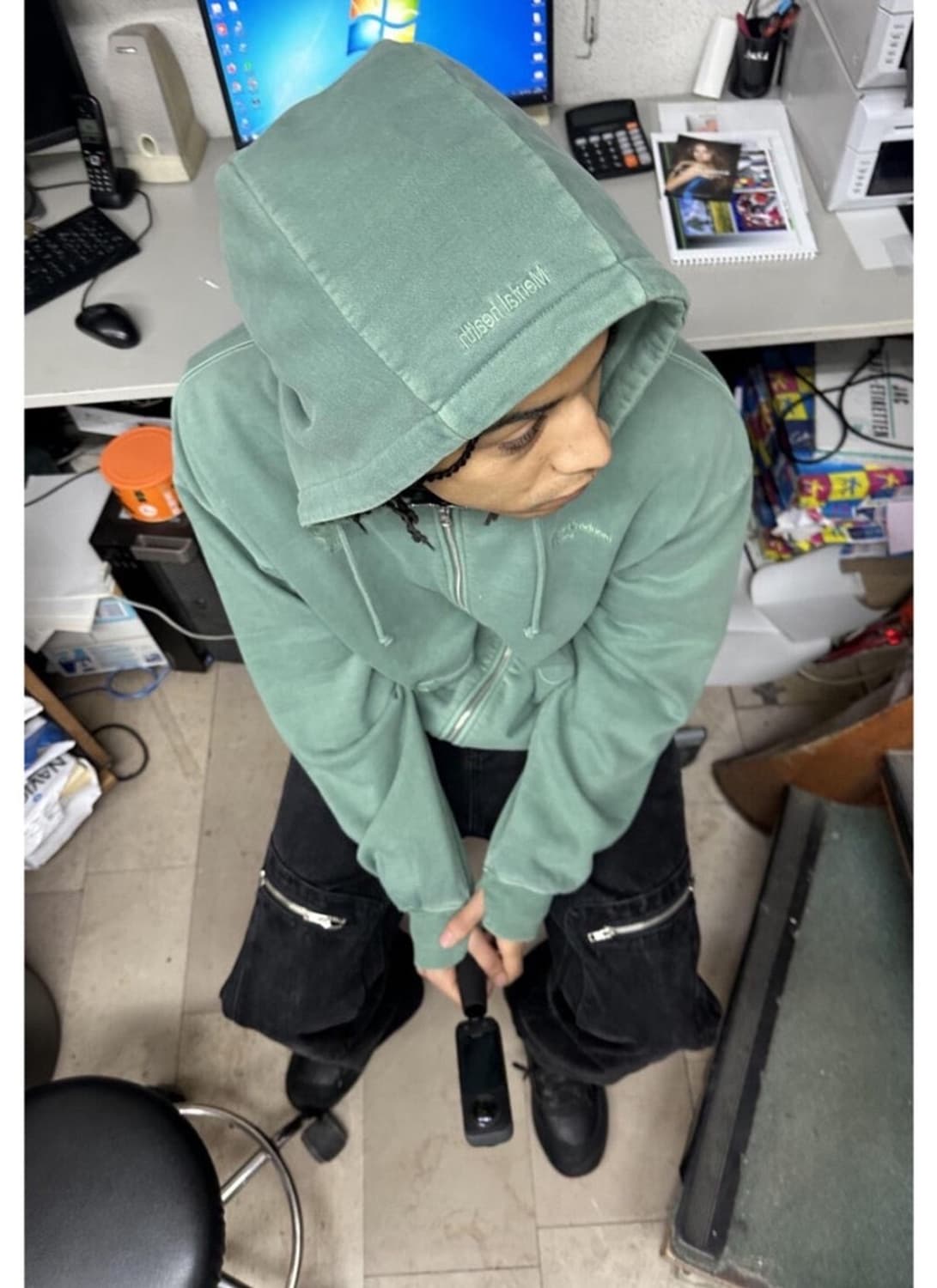 플라스틱프로덕트 후드집업 상품이미지1