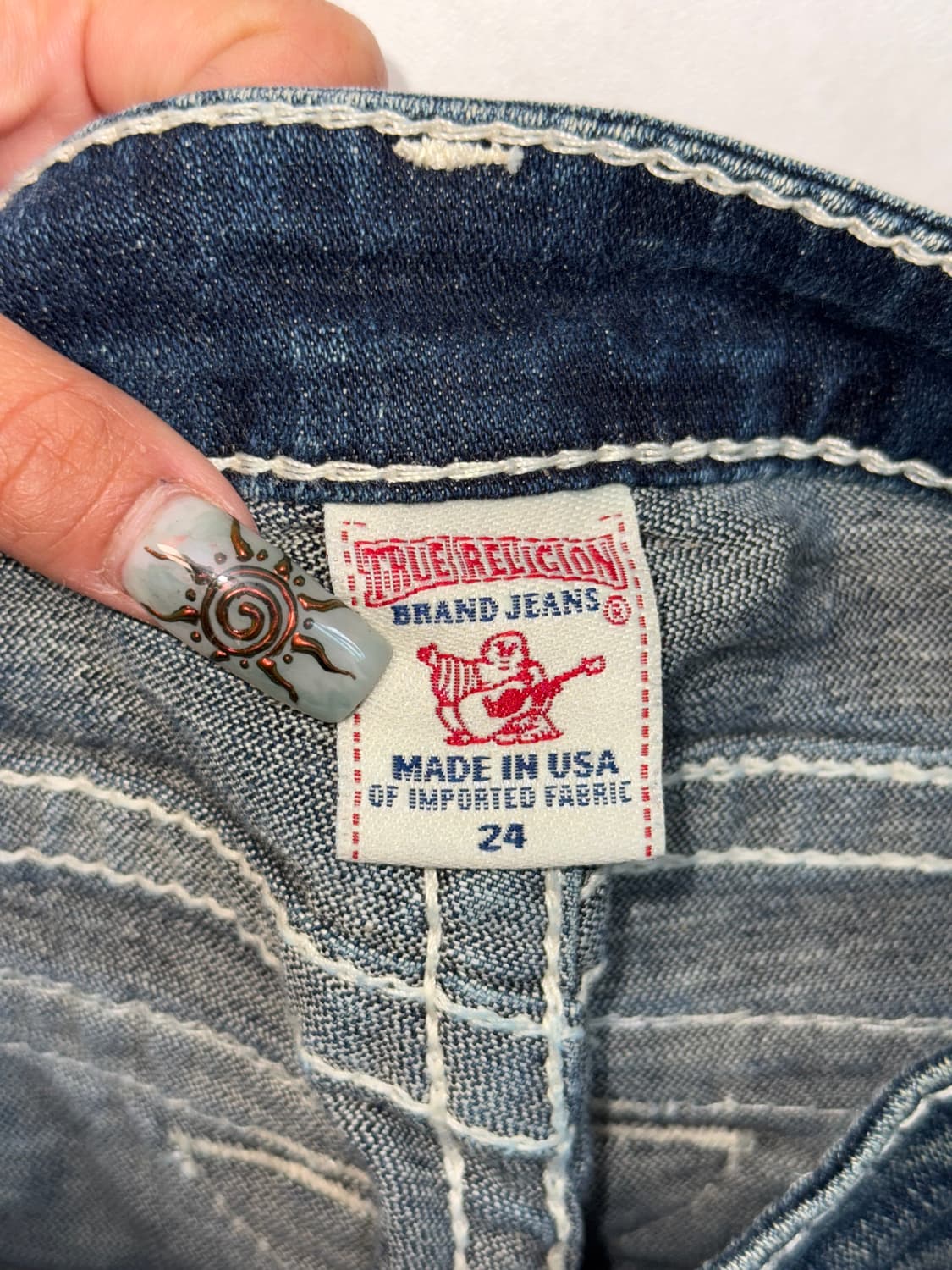True Religion stitch cubic button shorts 상품이미지4