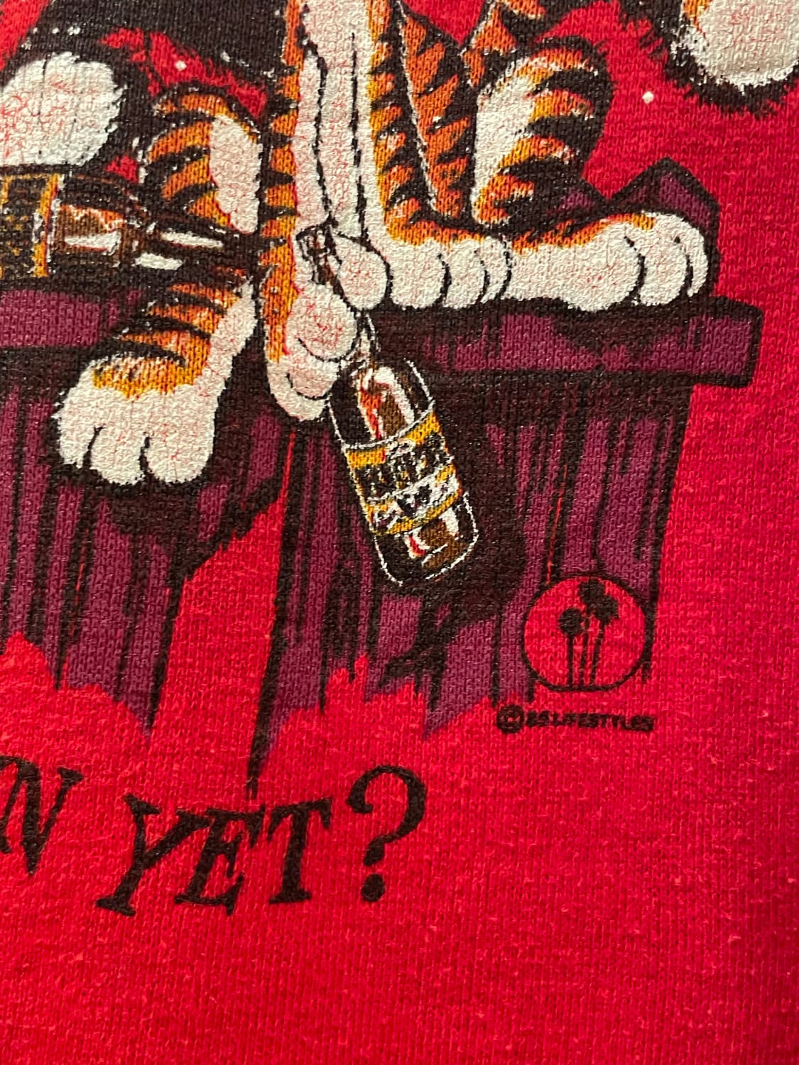 1980-90s Vintage Graphic Sweatshirt USA 상품이미지5