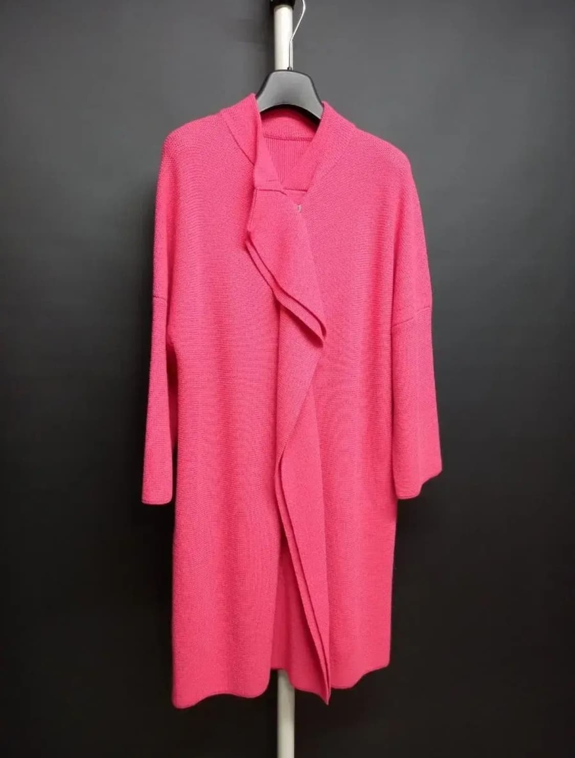 마인 MINE 춘추 니트 롱 가디건 F 메인라벨컷팅 상품이미지3