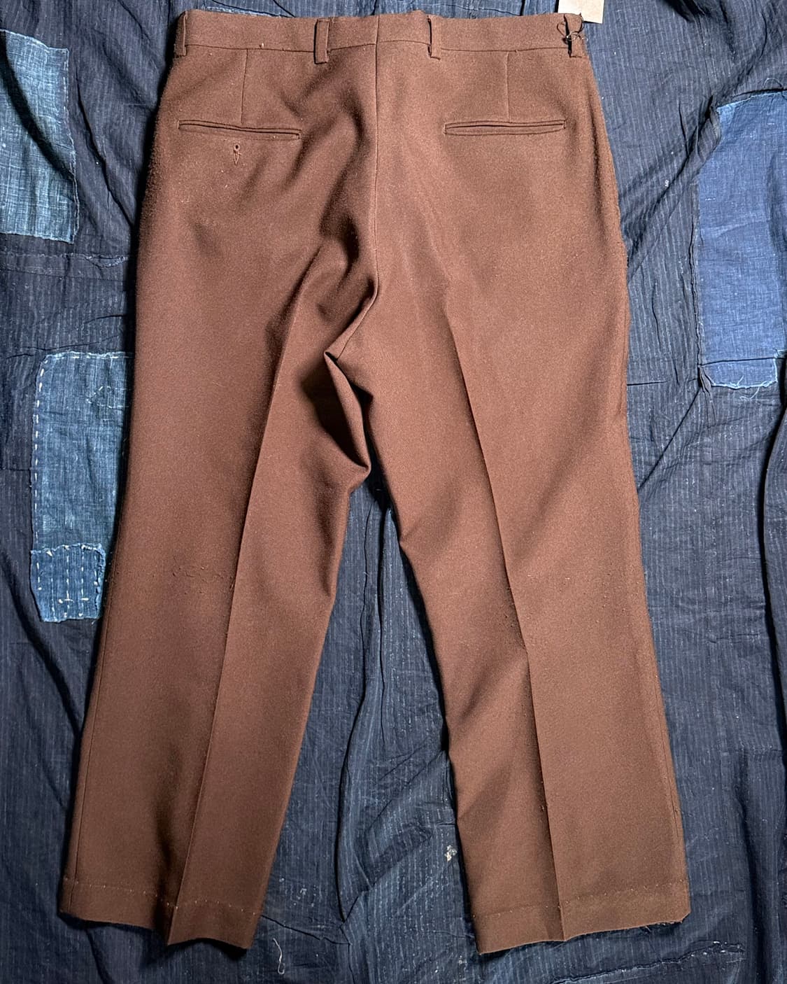90's 빈티지 울 블랜드 트라우저 36 상품이미지4