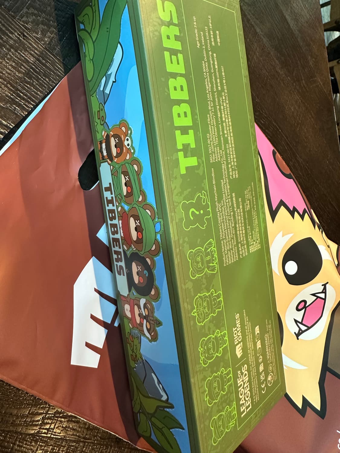 (단순박스개봉) lol 롤 라이엇 코스플레이 티버 열쇠고리 키링 상품이미지2