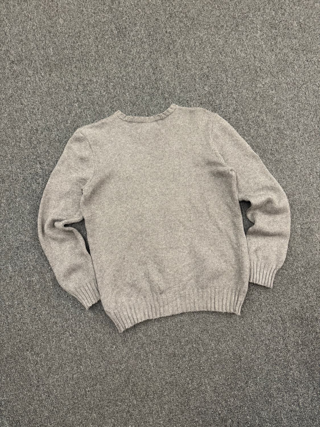 S)폴로 랄프로렌 빈티지 그레이 니트 상품이미지5