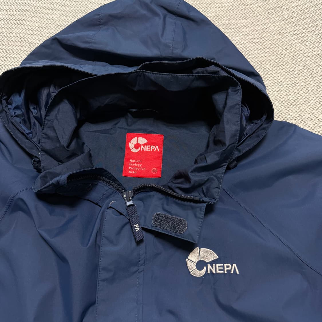 네파 사이드로고 노리밋 바람막이 자켓 상품이미지3