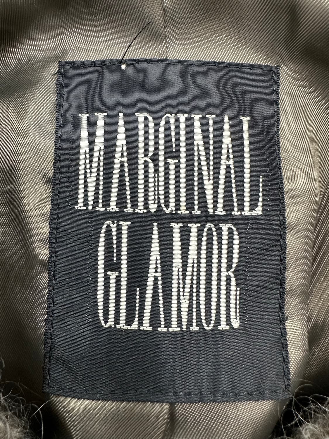 Marginal Glamor 부클 울 코트 상품이미지5