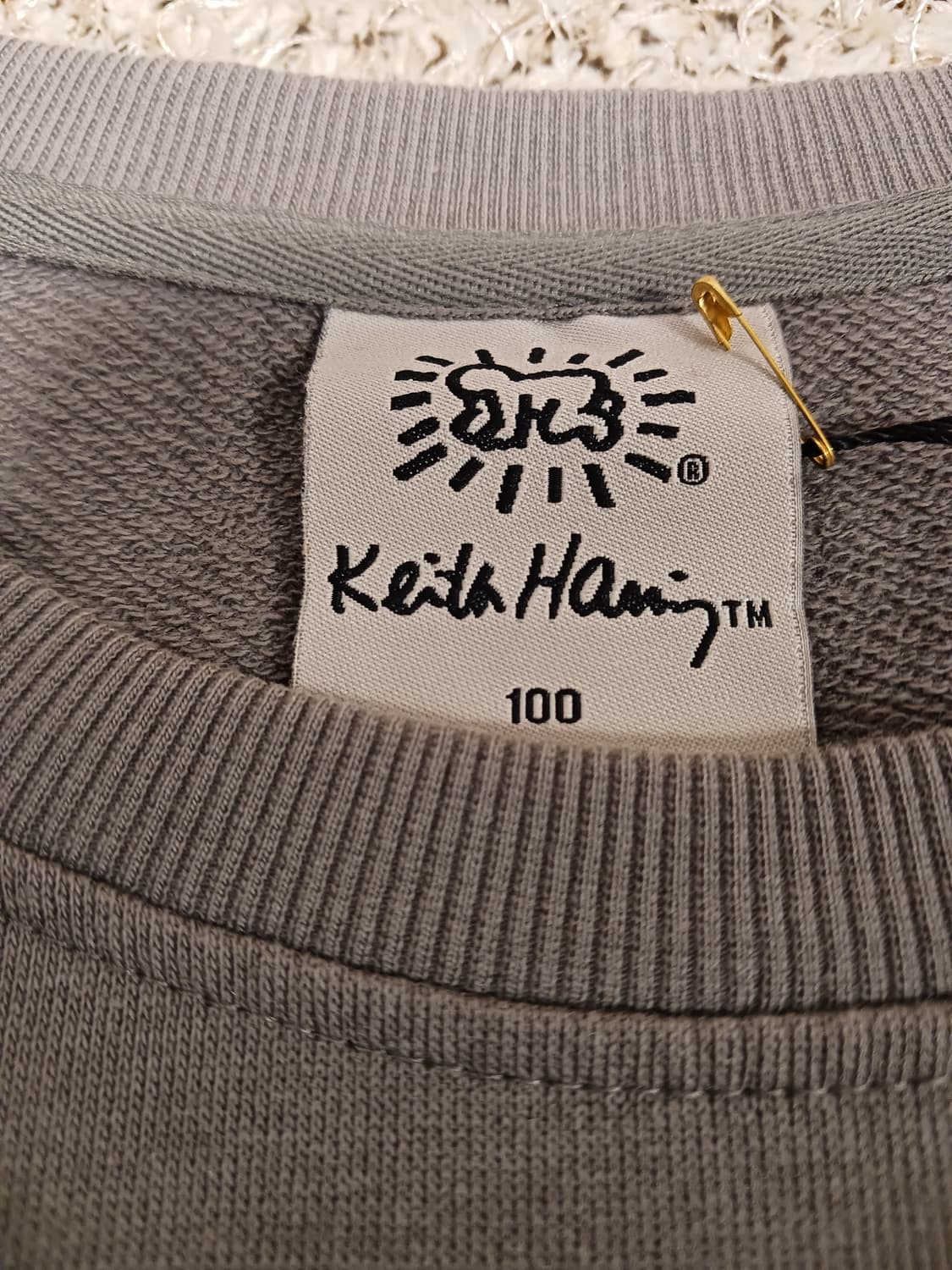 키스해링 라운드넥 긴팔티셔츠 상품이미지2