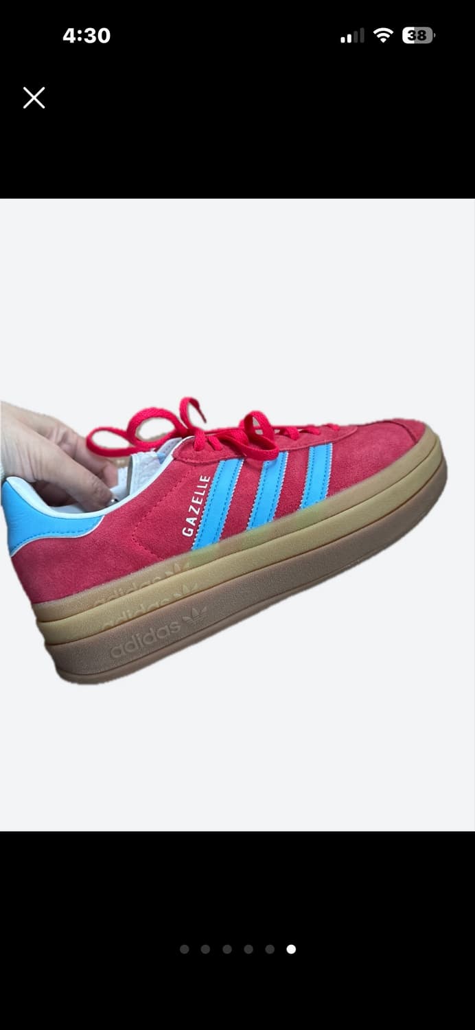 아디다스 가젤 플랫폼 스니커즈 245 상품이미지3