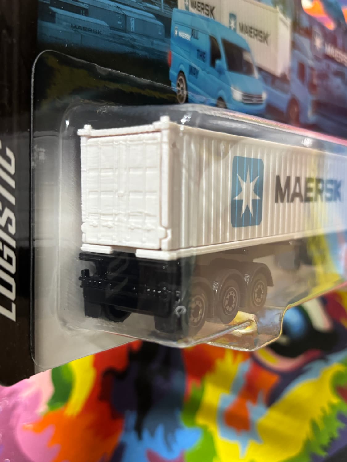 미개봉) 머스크 40피트 컨테이너 트럭 다이캐스트 마조렛 인테리어 소품 상품이미지4