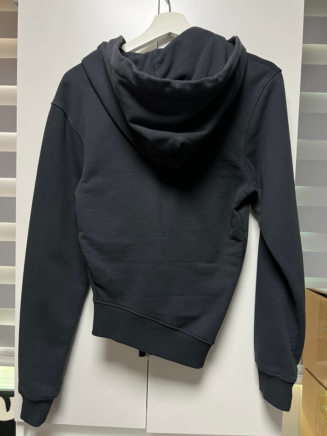 바퀘라 트위스트 후드 집업 네이비M 상품이미지7