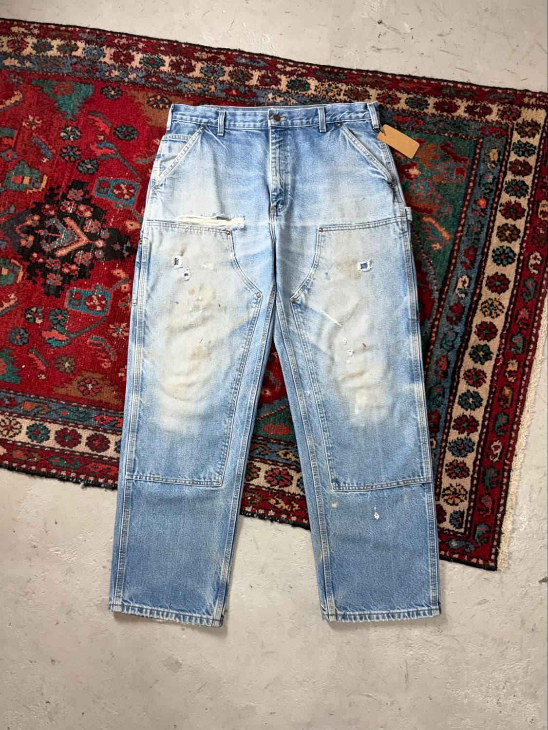00's OG 칼하트 B07 더블니 팬츠 칼하트 데님 더블니 상품이미지1