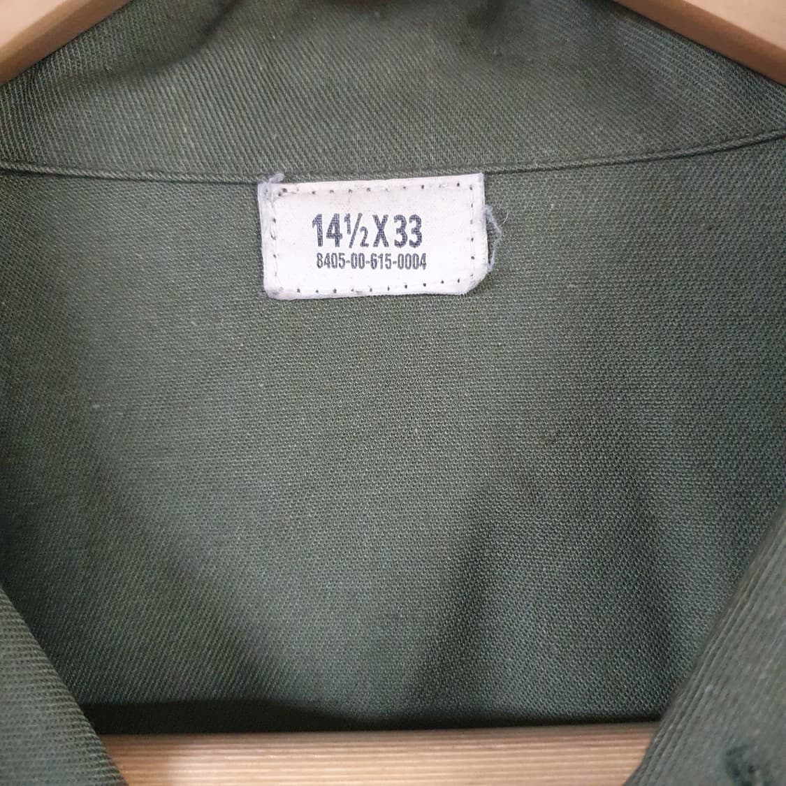 미군 OG-507 자수 유틸리티 셔츠 상품이미지4