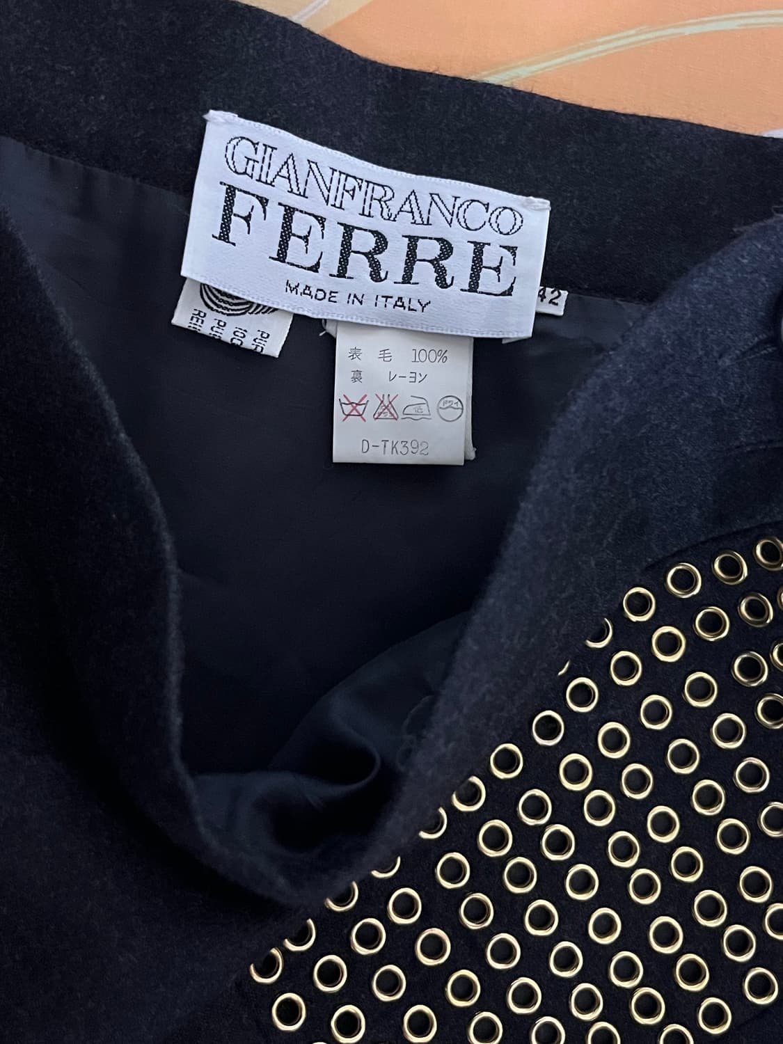 Gianfranco ferre stud midi skirt 상품이미지6