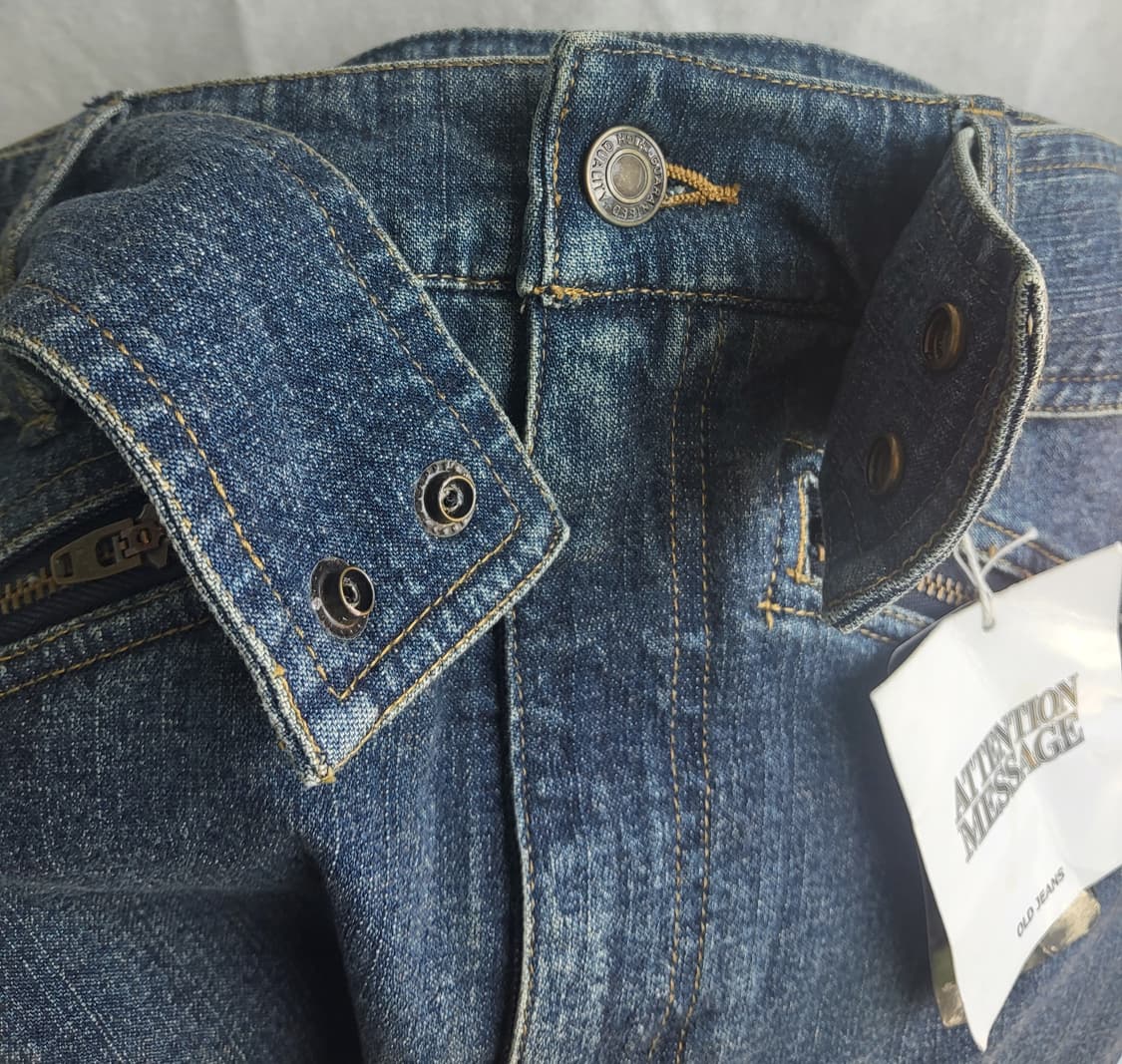 여성 데님 스커트 미사용 허리단면 35 상품이미지4