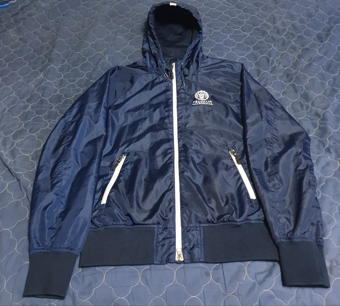 (빈티지) 프랭클린 앤 마샬 캠퍼스 OG 후드 바람막이 네이비 (M) 상품이미지1