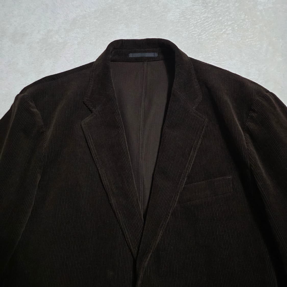 (XL)유니클로 코듀로이 자켓 브라운 상품이미지2